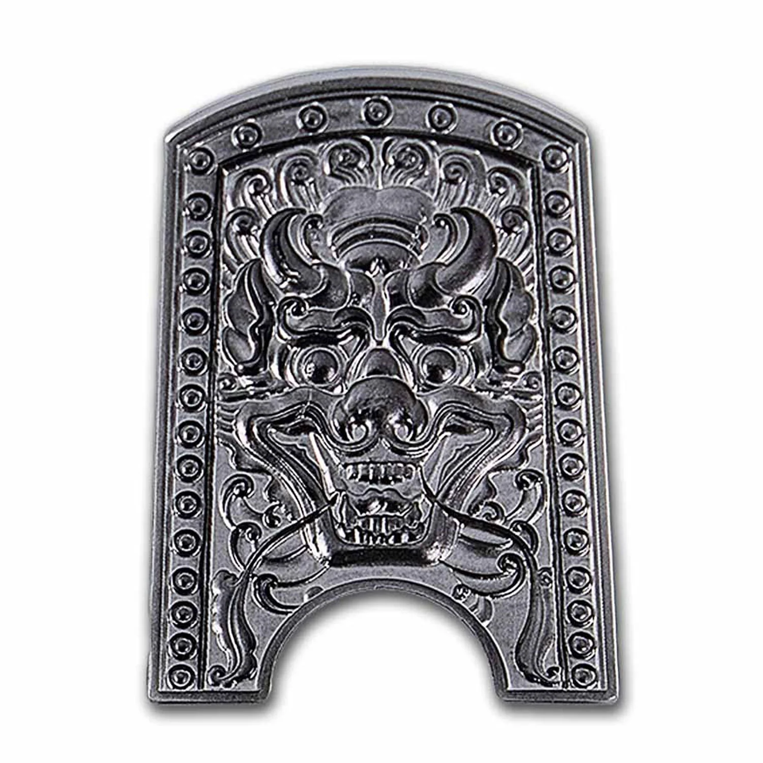1/2 Unze Silber Südkorea Doggaebi Chiwoo Shield Stackable - Image 2