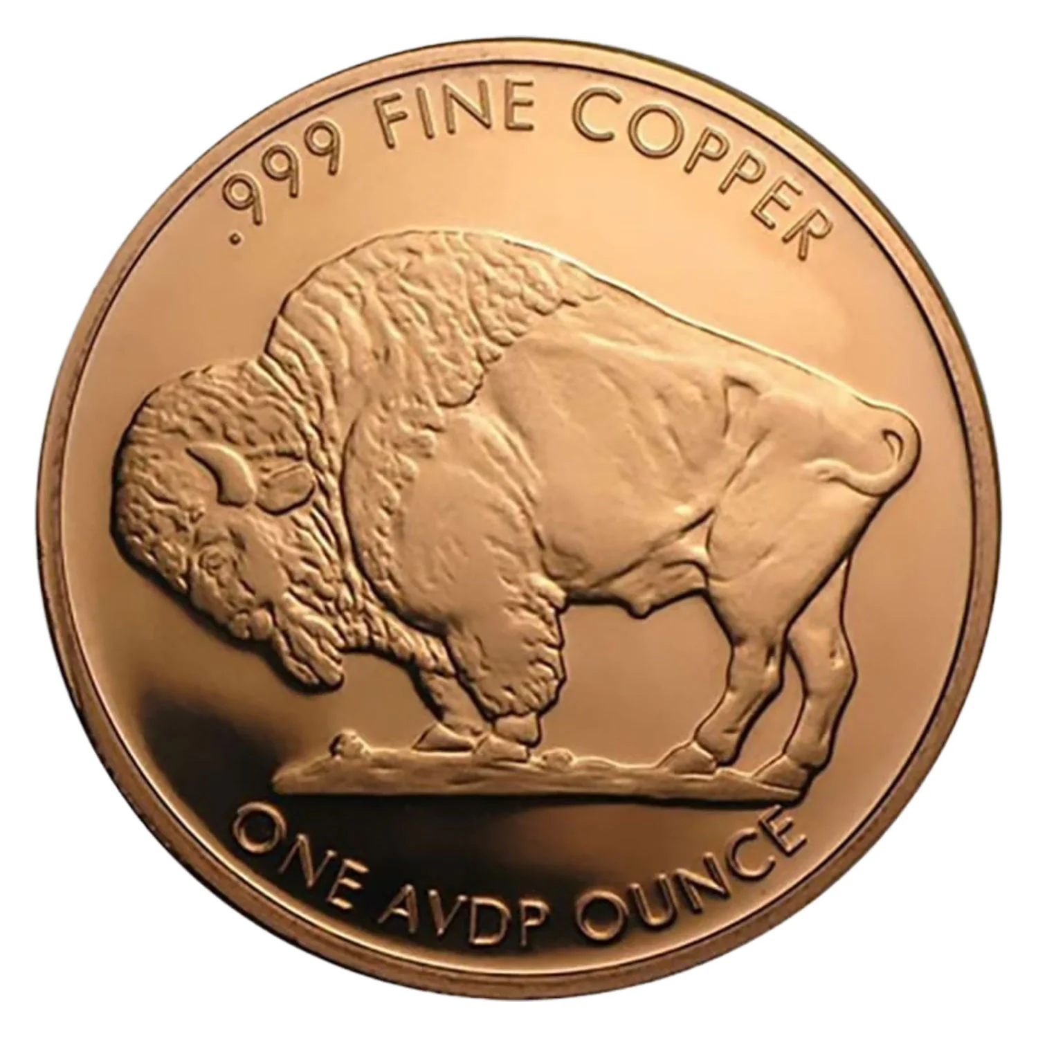 1 Unze Kupfermünze Buffalo