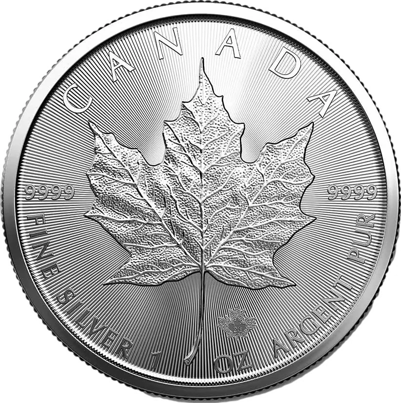 1 Unze Silber Maple Leaf 2023