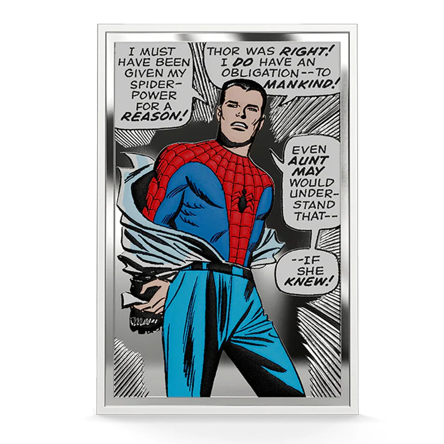 1 Unze Silber - Marvel – The Power, The Duty, The Choice