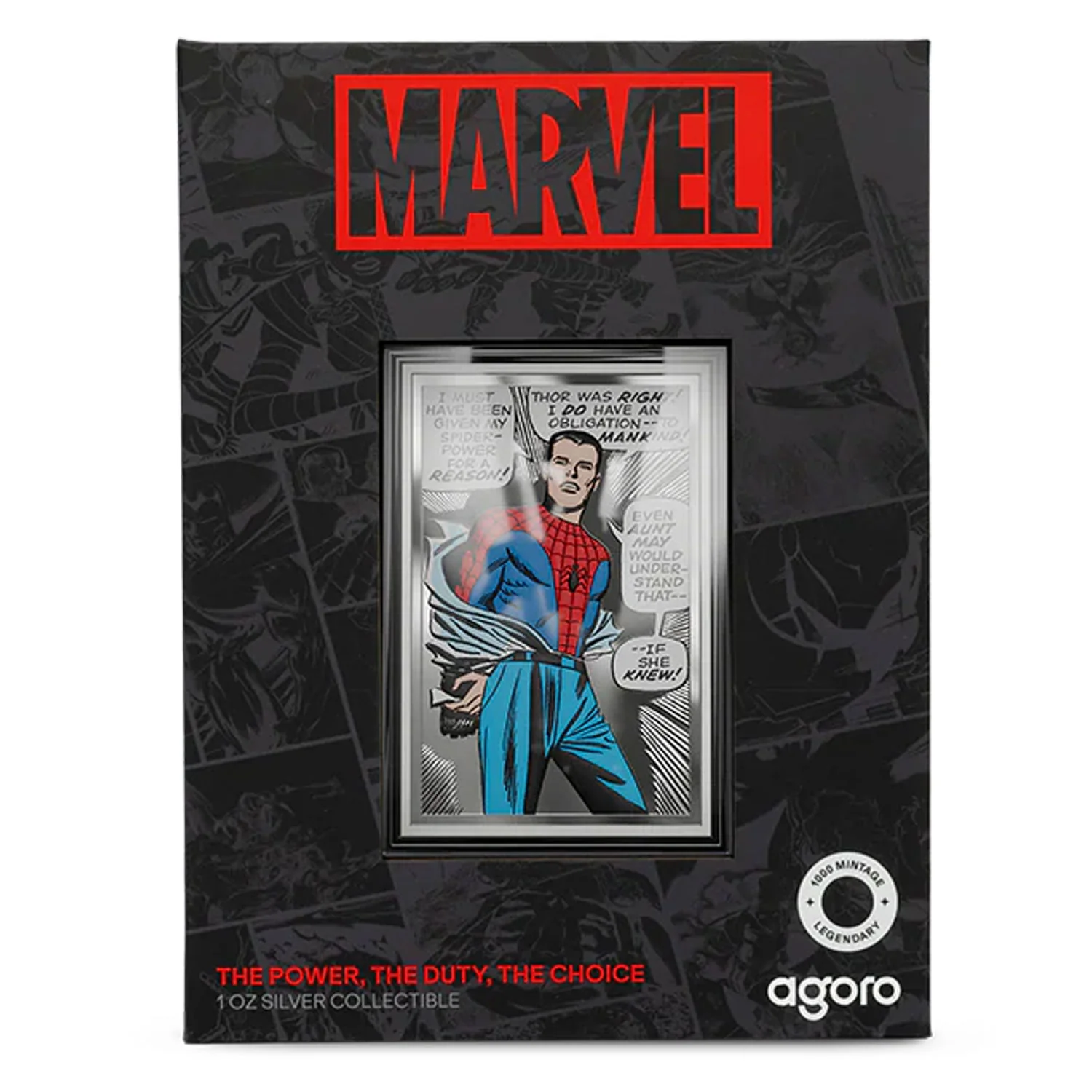 1 Unze Silber - Marvel – The Power, The Duty, The Choice - Image 4