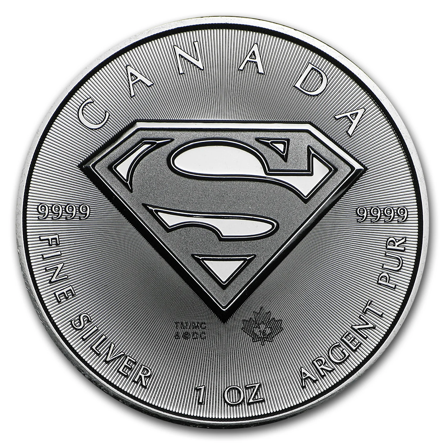 1 Unze Silbermünze Canada $5 SUPERMAN™ BU 2016