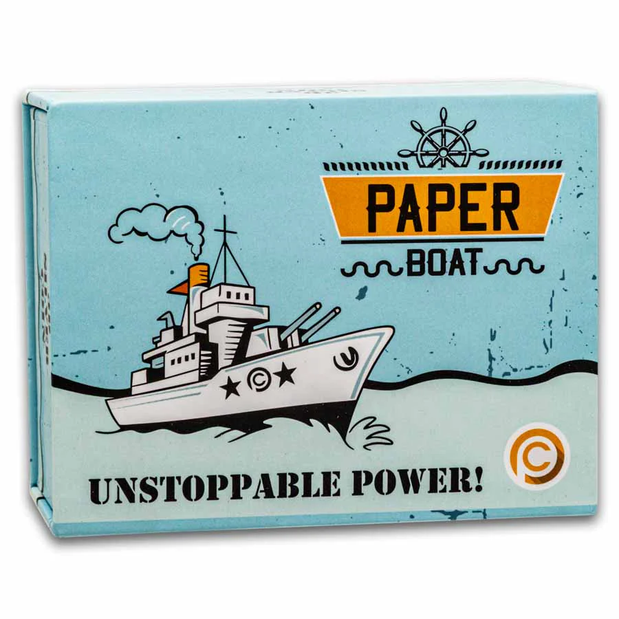 2 Unzen Silber Niue Folded Dreams: Paper Boat (Box & COA) 2025 - Image 8