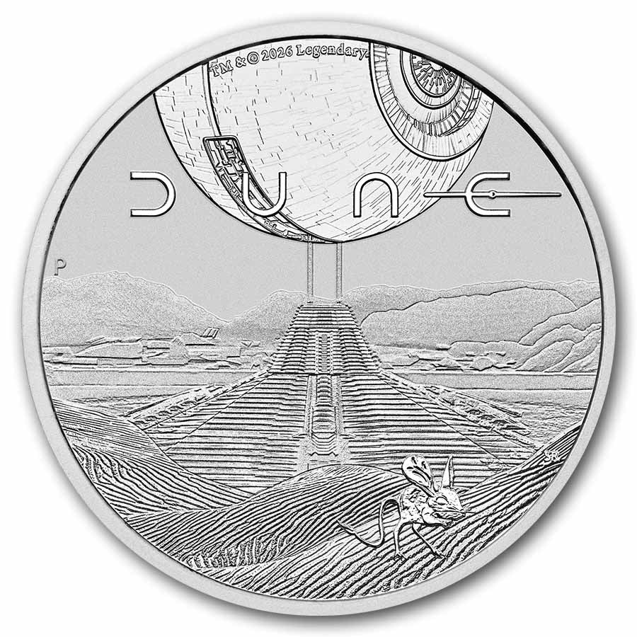 1 Unze Silbermünze - Australia Dune BU 2026