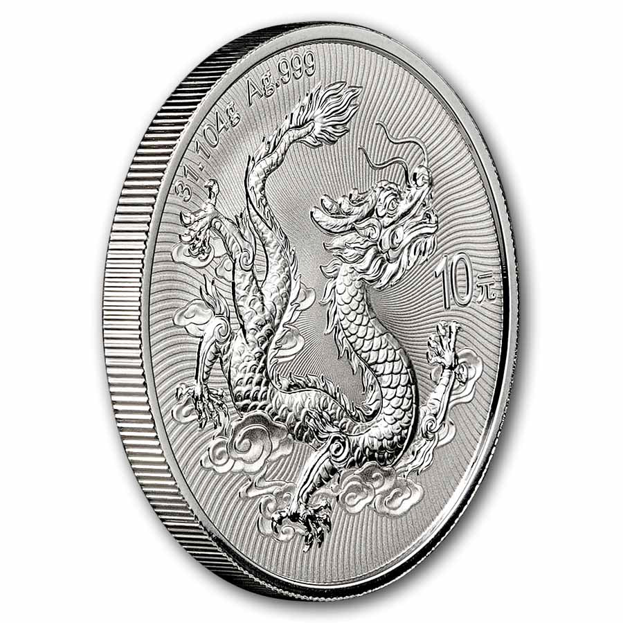 1 Unze Silber 2026 China Dragon BU - Image 3