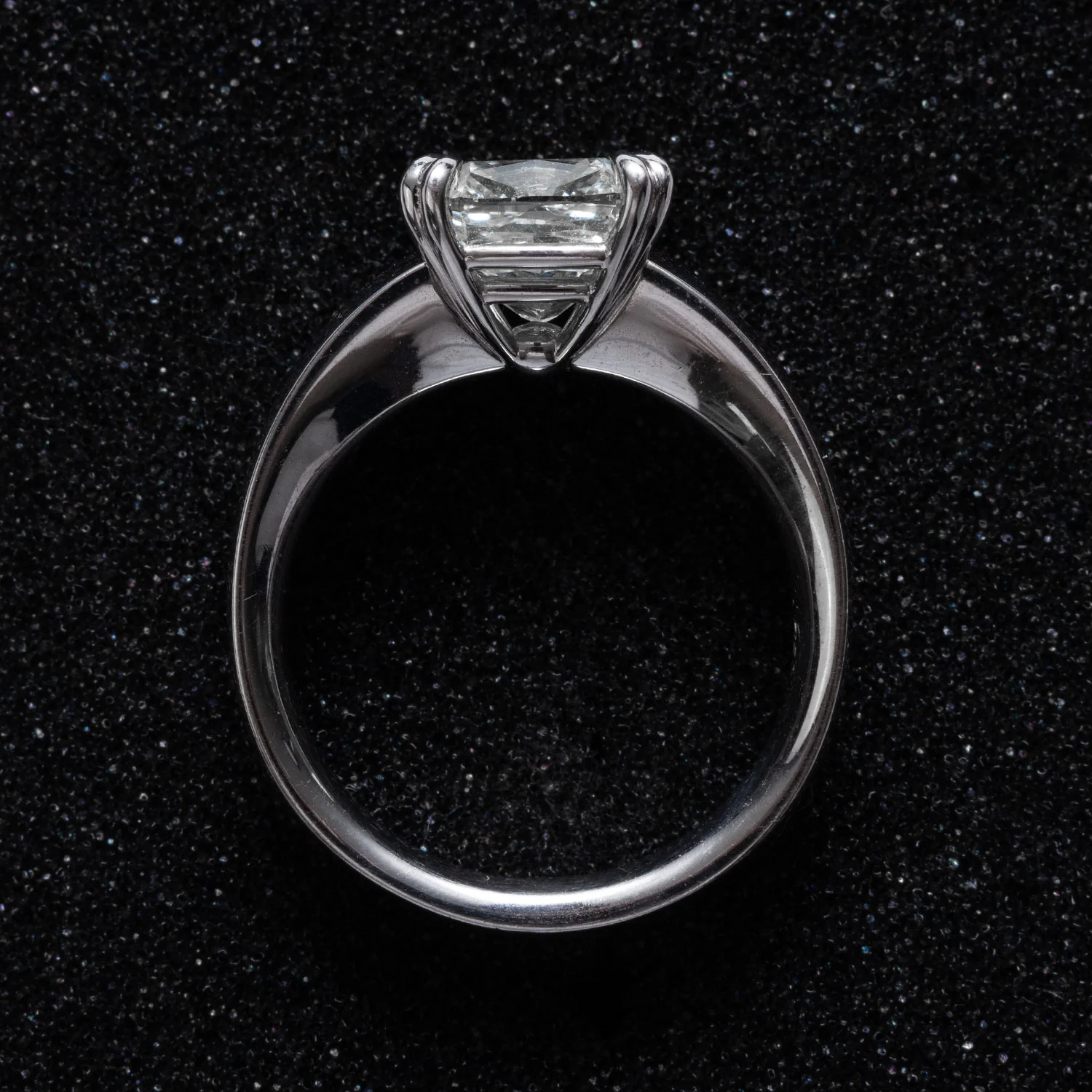 3.51ct Diamond Whitegold Ring + VVS2 - Image 3
