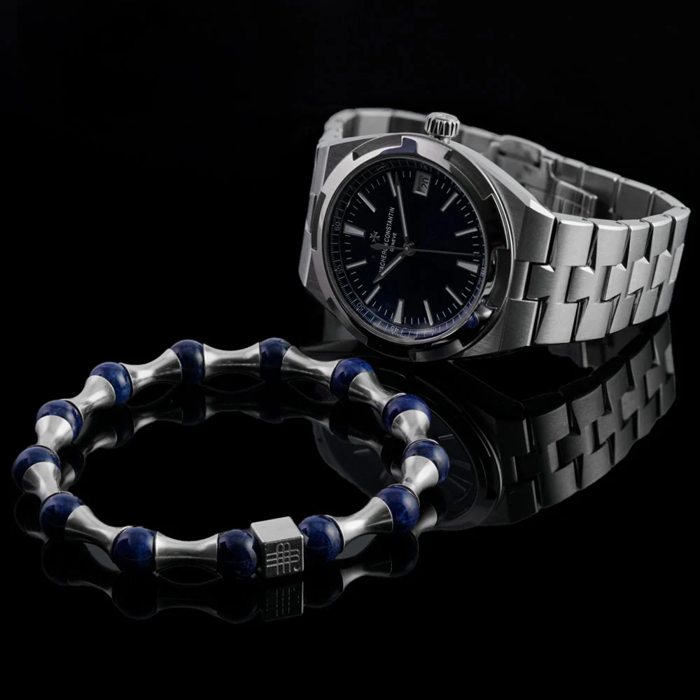 Bracelet BLUE WAVE - the GREATEST TIMEPIECE - 925 sterling silver - Image 2