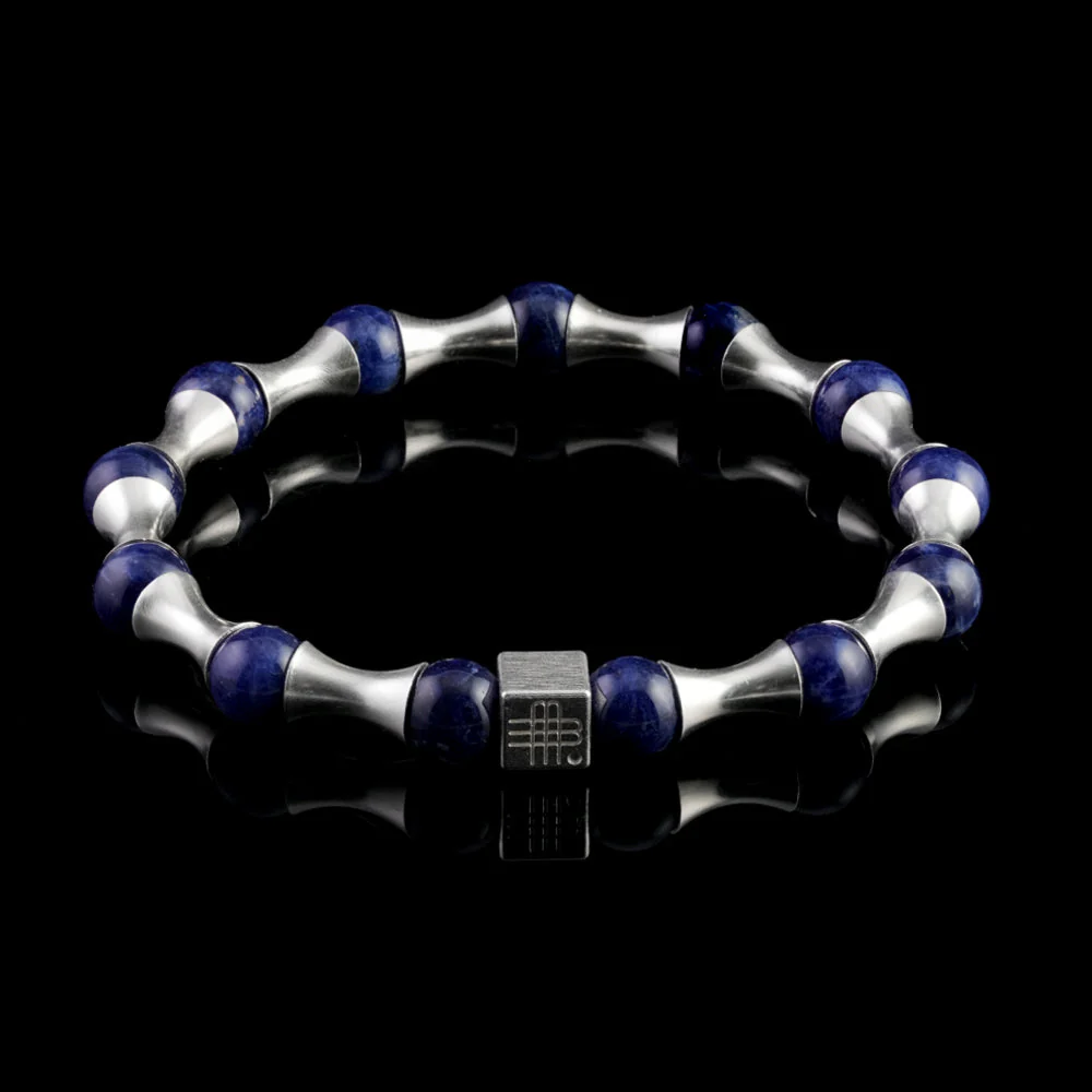 Bracelet BLUE WAVE - the GREATEST TIMEPIECE - 925 sterling silver - Image 4