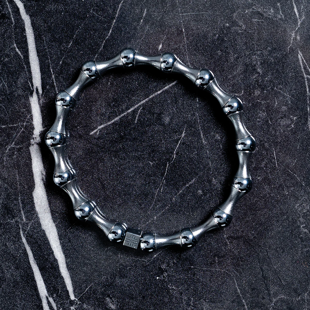 Bracelet EARTH, 925 sterling silver with silicium A VERY UNIQUE PIECE - Image 3