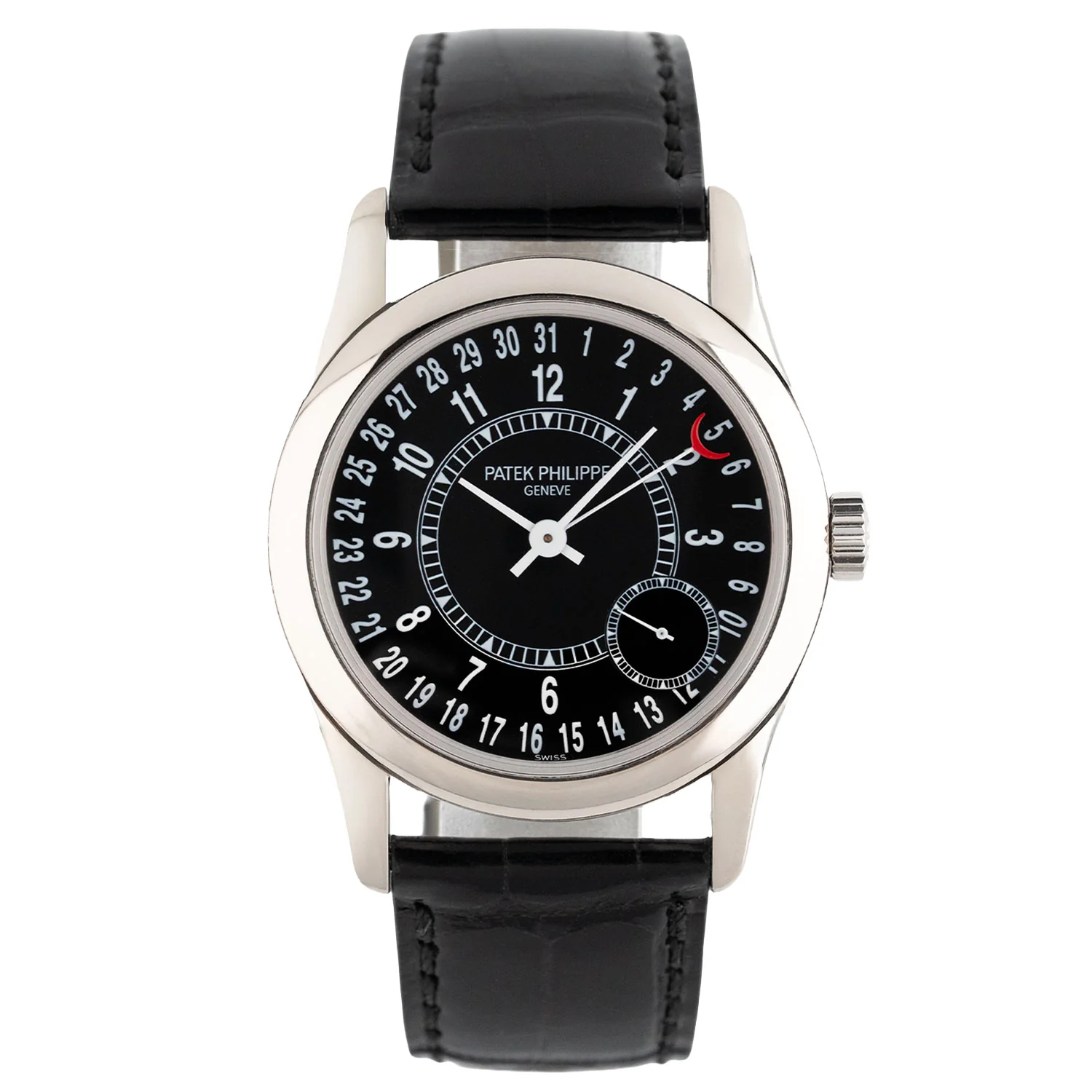 Calatrava Black Dial - 6000G-001