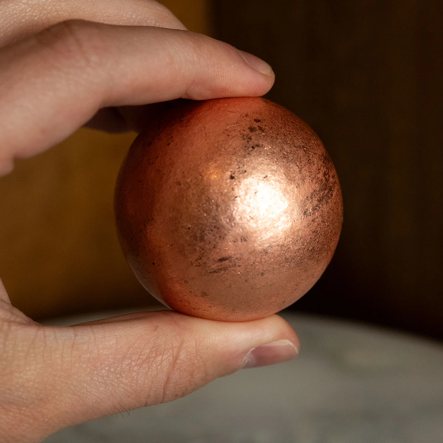 Copper Sphere 2"/ 575 grams - Image 2