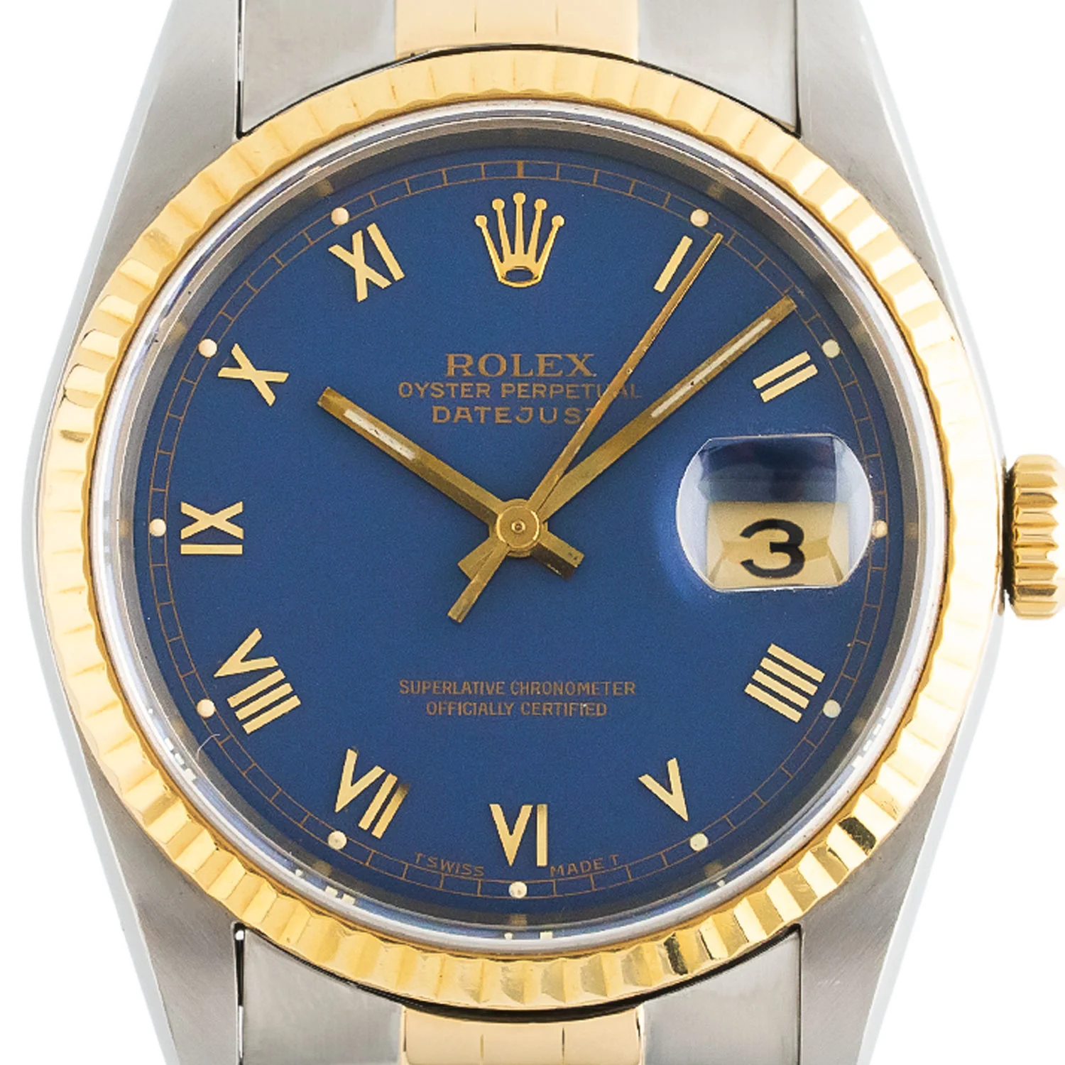 Datejust 36mm Blue Roman Dial 1989 - 16233 - Image 2