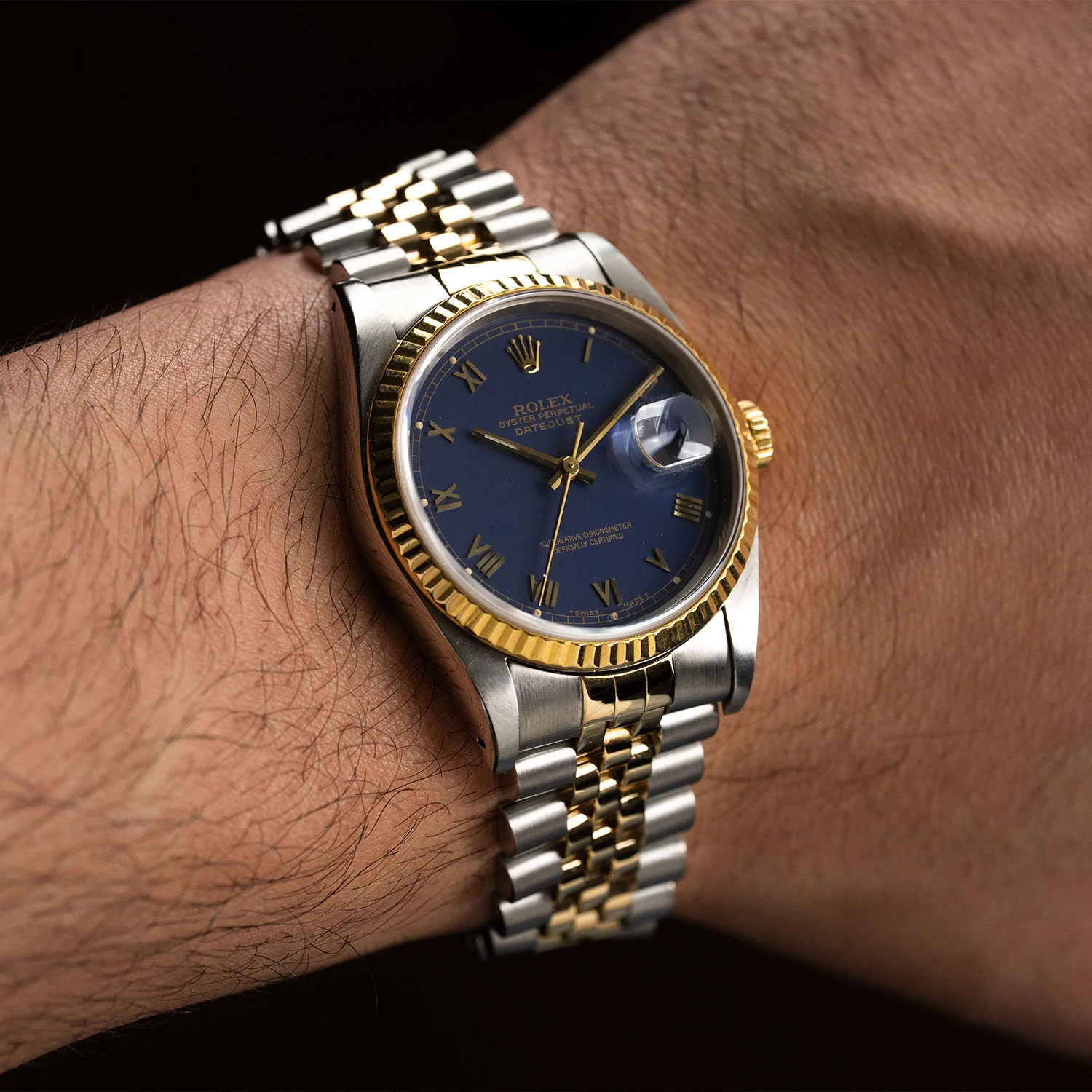 Datejust 36mm Blue Roman Dial 1989 - 16233 - Image 9