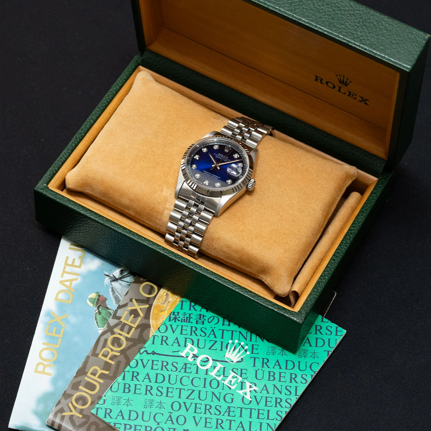 Datejust 36mm Blue Degrade Diamond Dial 1979 - 16014 - Image 5