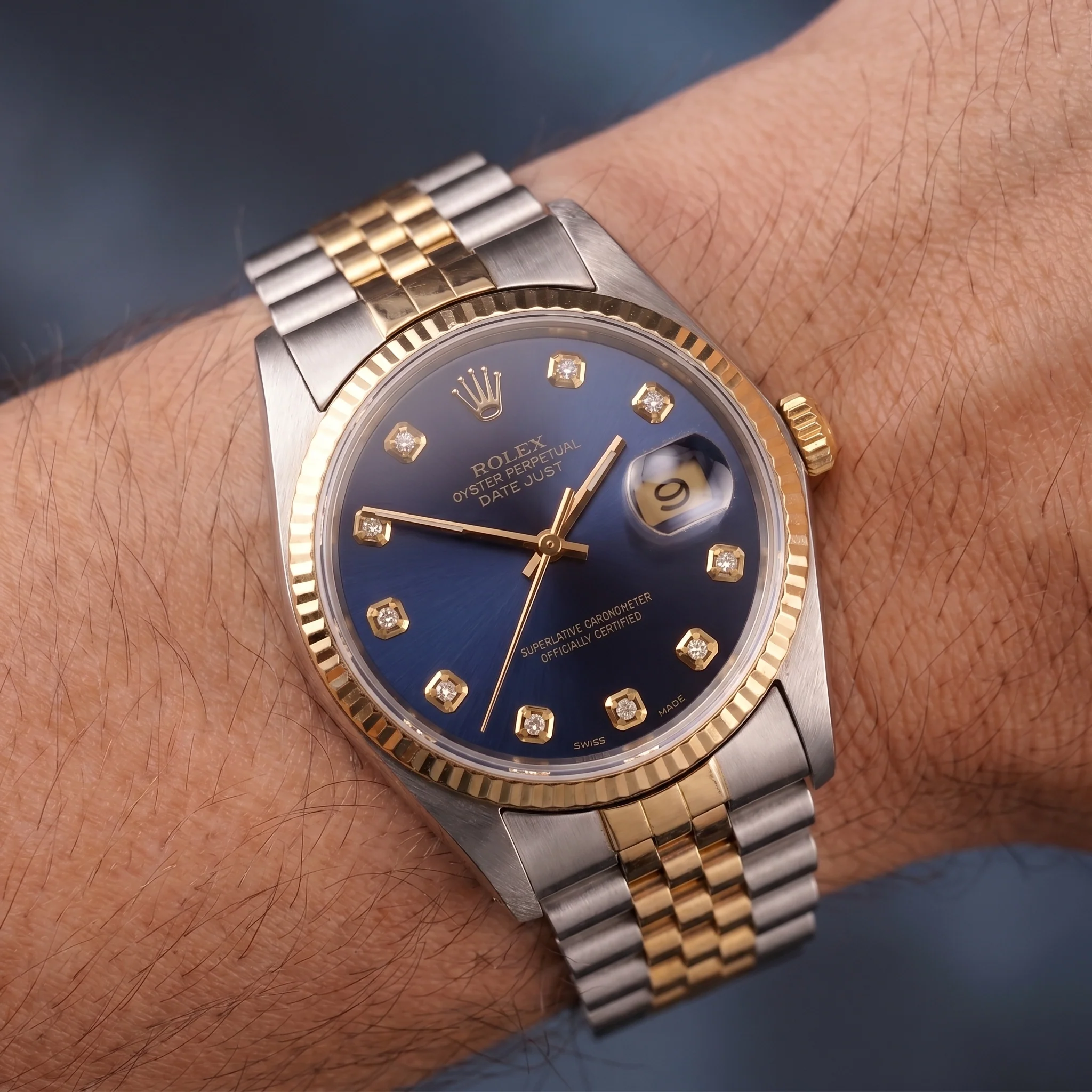 Datejust 36mm Blue Diamond Dial 1983 - 16013 - Image 5