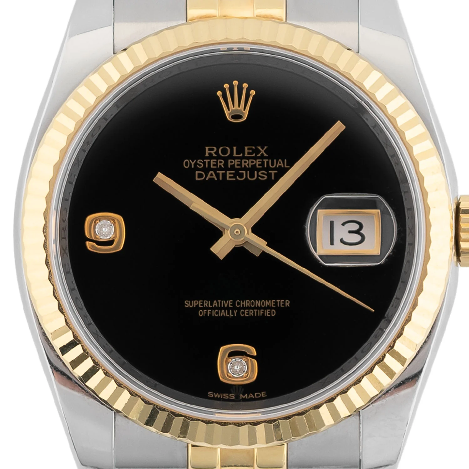Datejust 36mm Factory Onyx Dial 2003 - 116233 - Image 2