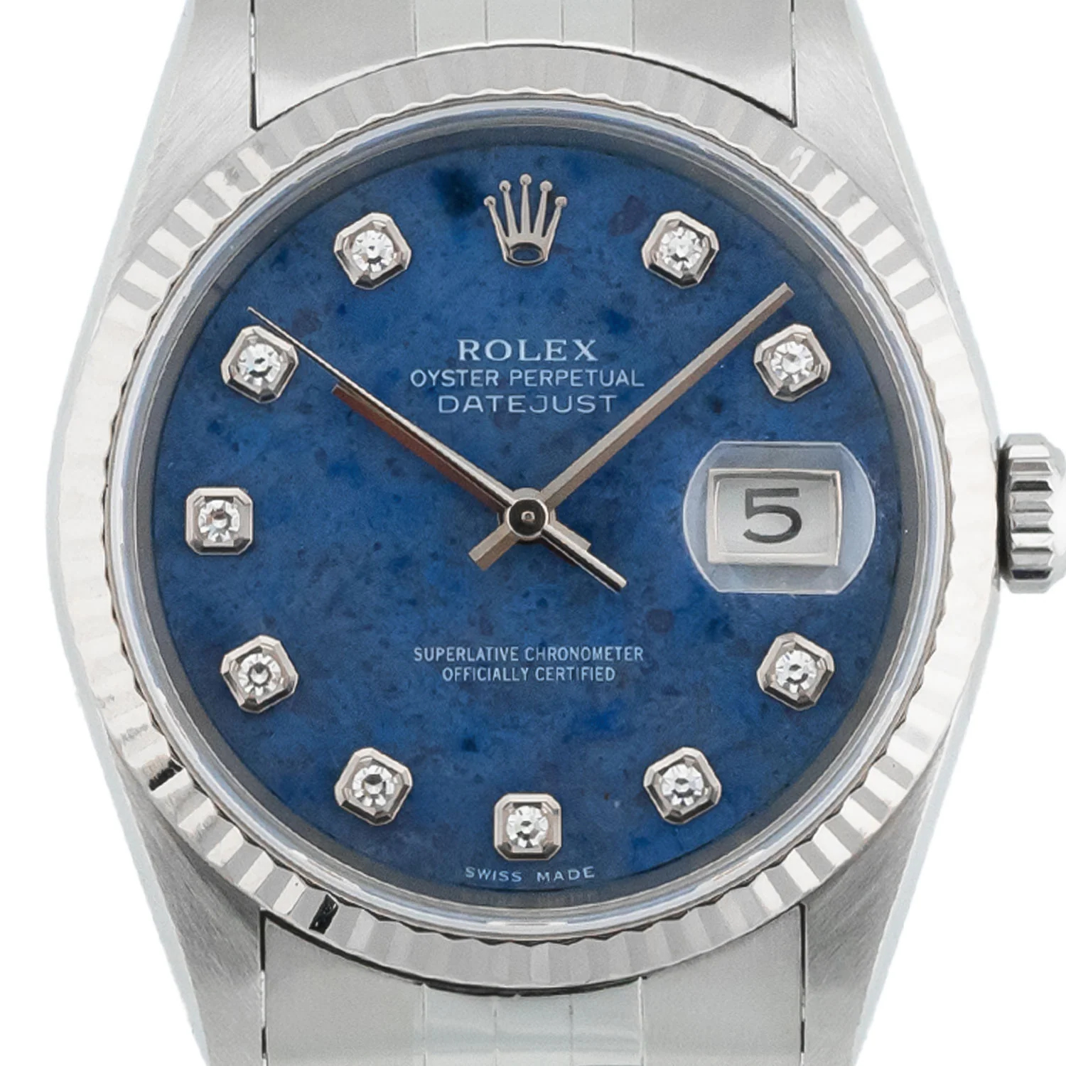 Datejust 36mm Sodalite Diamond Dial 2002 - 16234 - Image 2