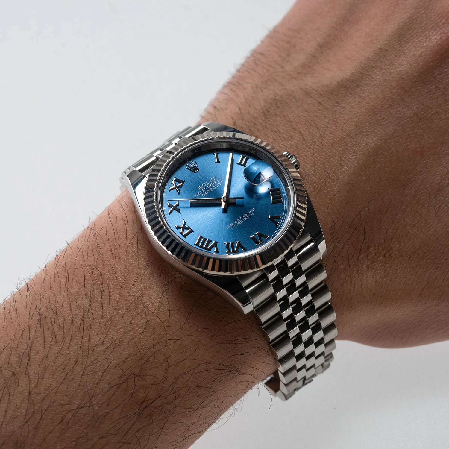 Datejust 41 Azzurro Dial Unworn 2026 Jubilee - 126334 - Image 5