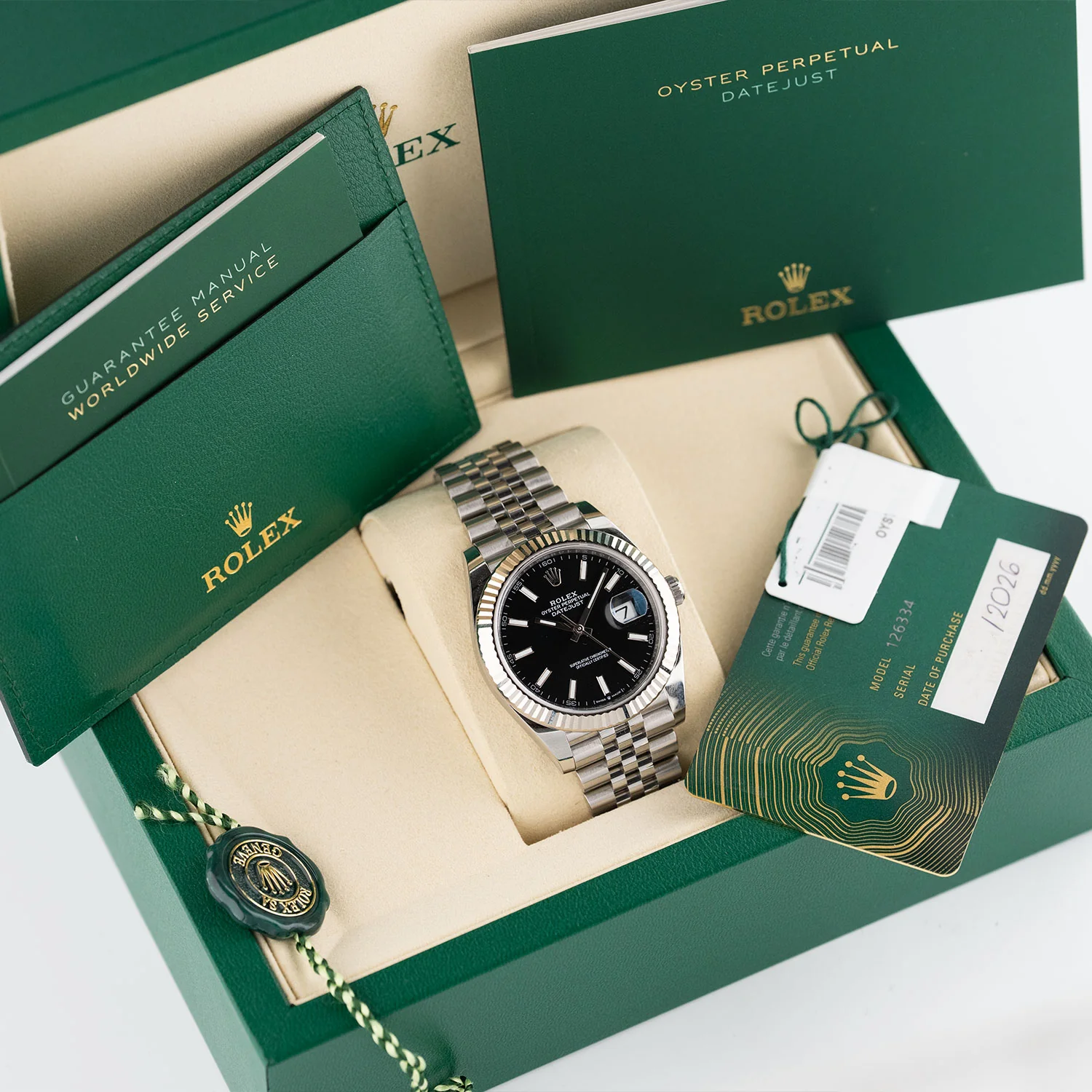 Datejust 41 Black Dial Unworn 2026 Jubilee - 126334 - Image 6