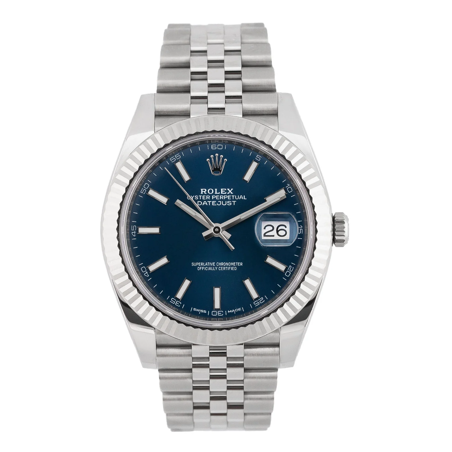 Datejust 41 Blue Dial Unworn 2026 Jubilee - 126334