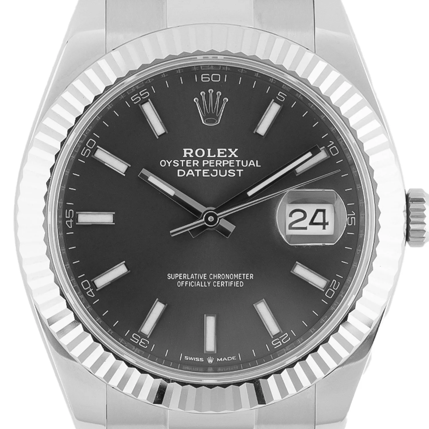 Datejust 41 Rhodium Dial Unworn 2026 Oyster - 126334 - Image 2