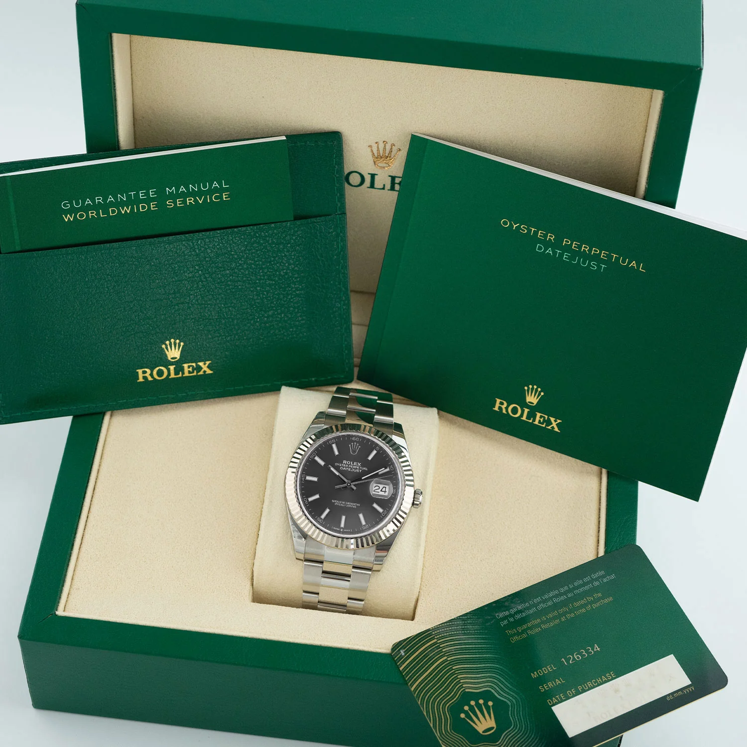 Datejust 41 Rhodium Dial Unworn 2026 Oyster - 126334 - Image 5