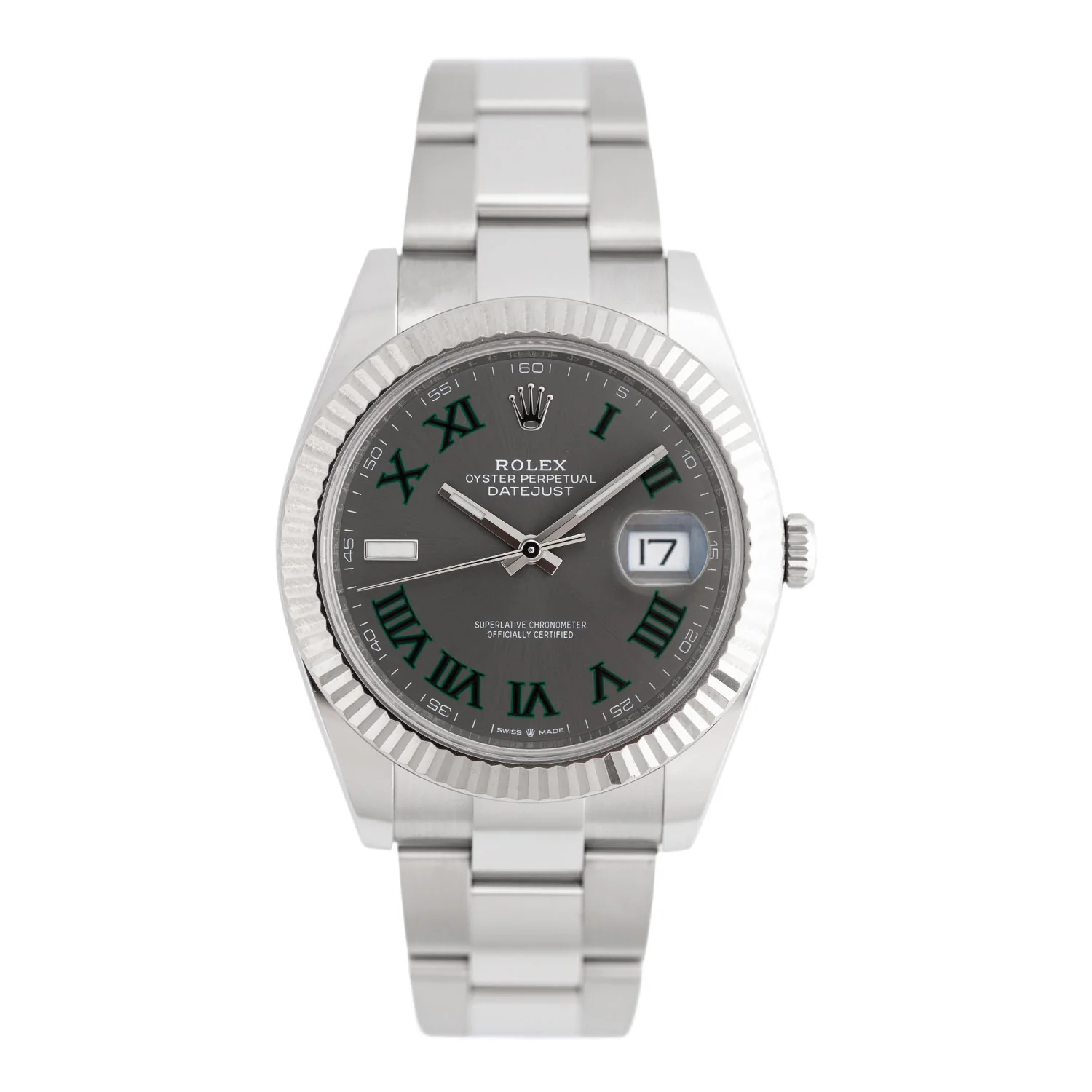 Datejust 41 Wimbledon Dial Unworn 2026 Oyster - 126334