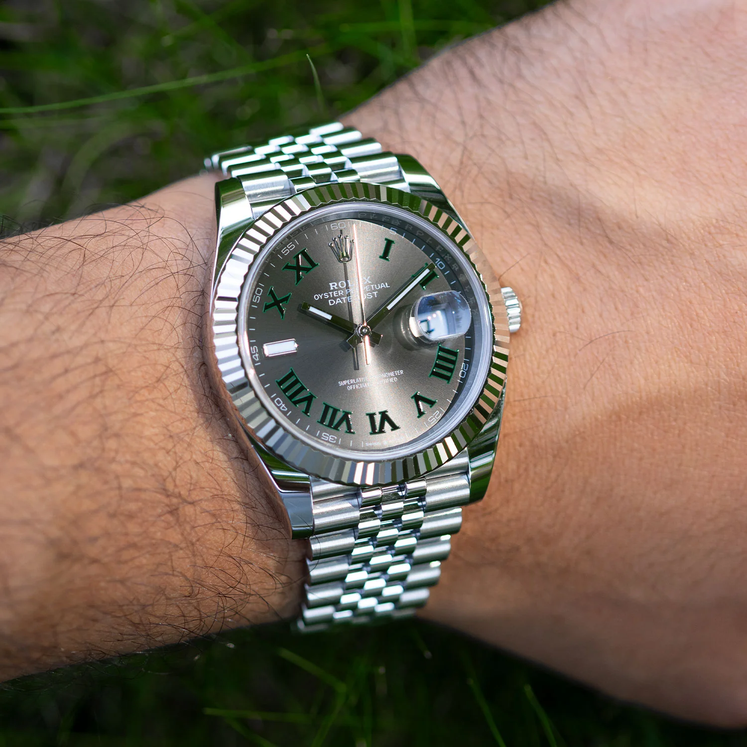 Datejust 41 Wimbledon Dial Unworn 2026 Jubilee - 126334 - Image 4
