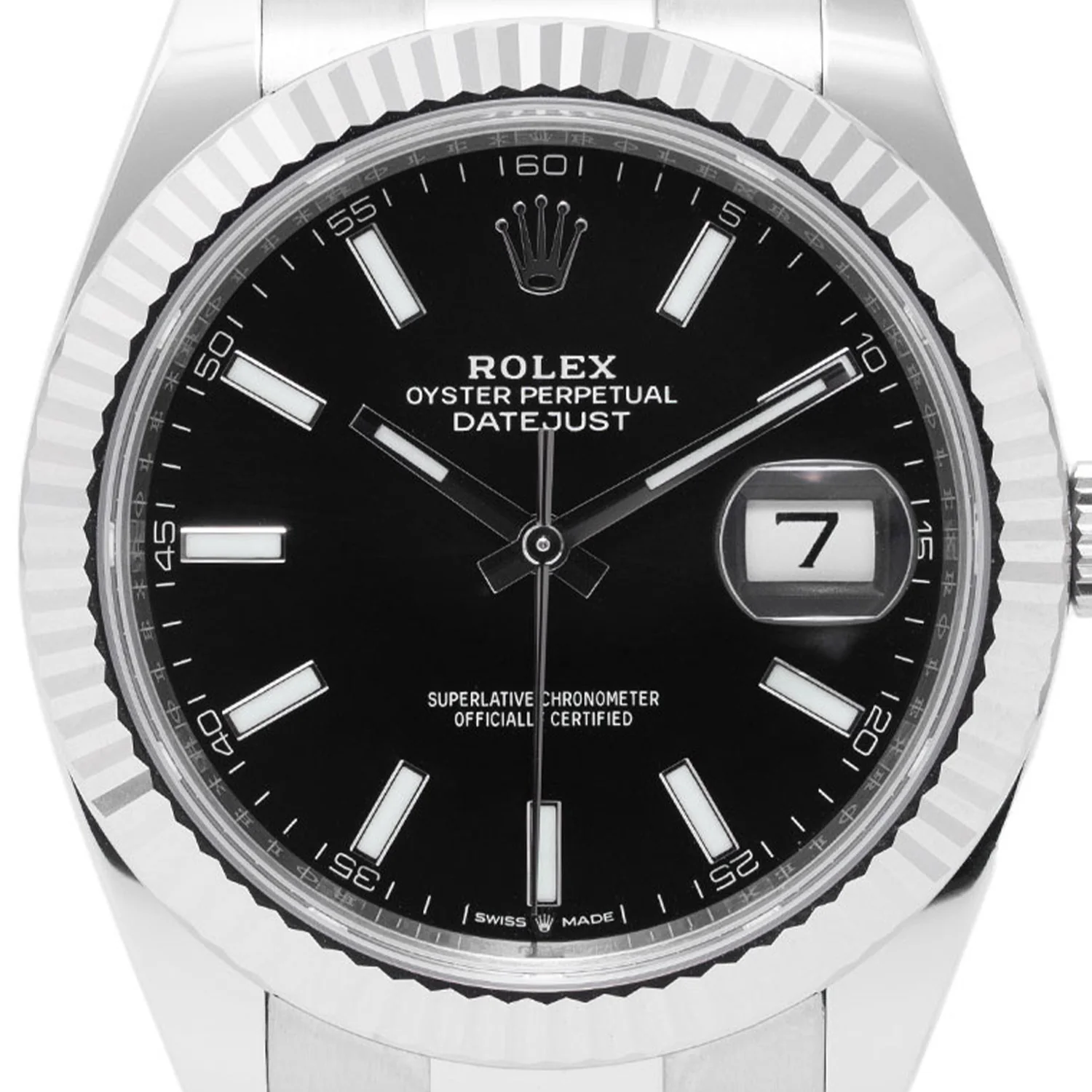 Datejust 41mm Black Dial Full Set LC100 2025 Oyster - 126334 - Image 2