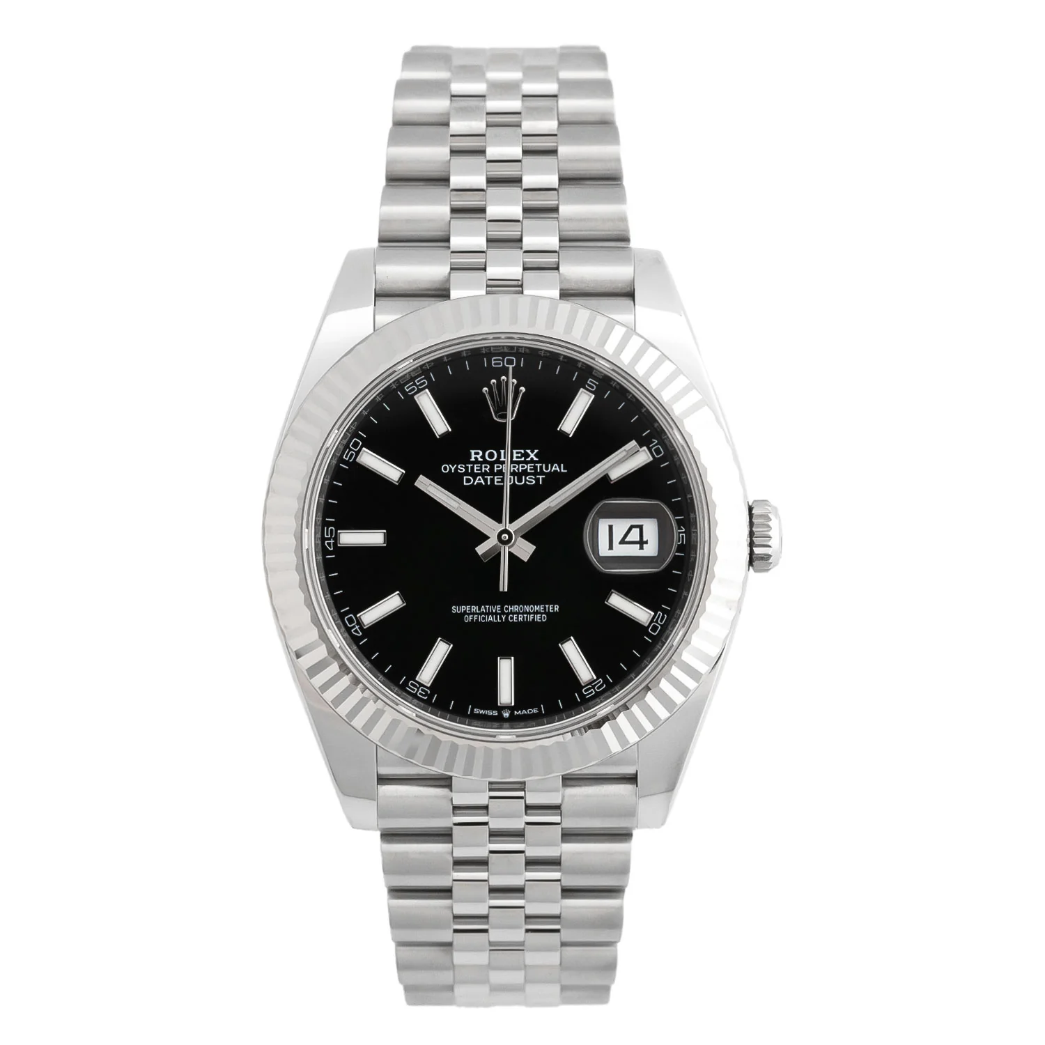 Datejust 41mm Black Dial Unworn 2026 Jubilee - 126334