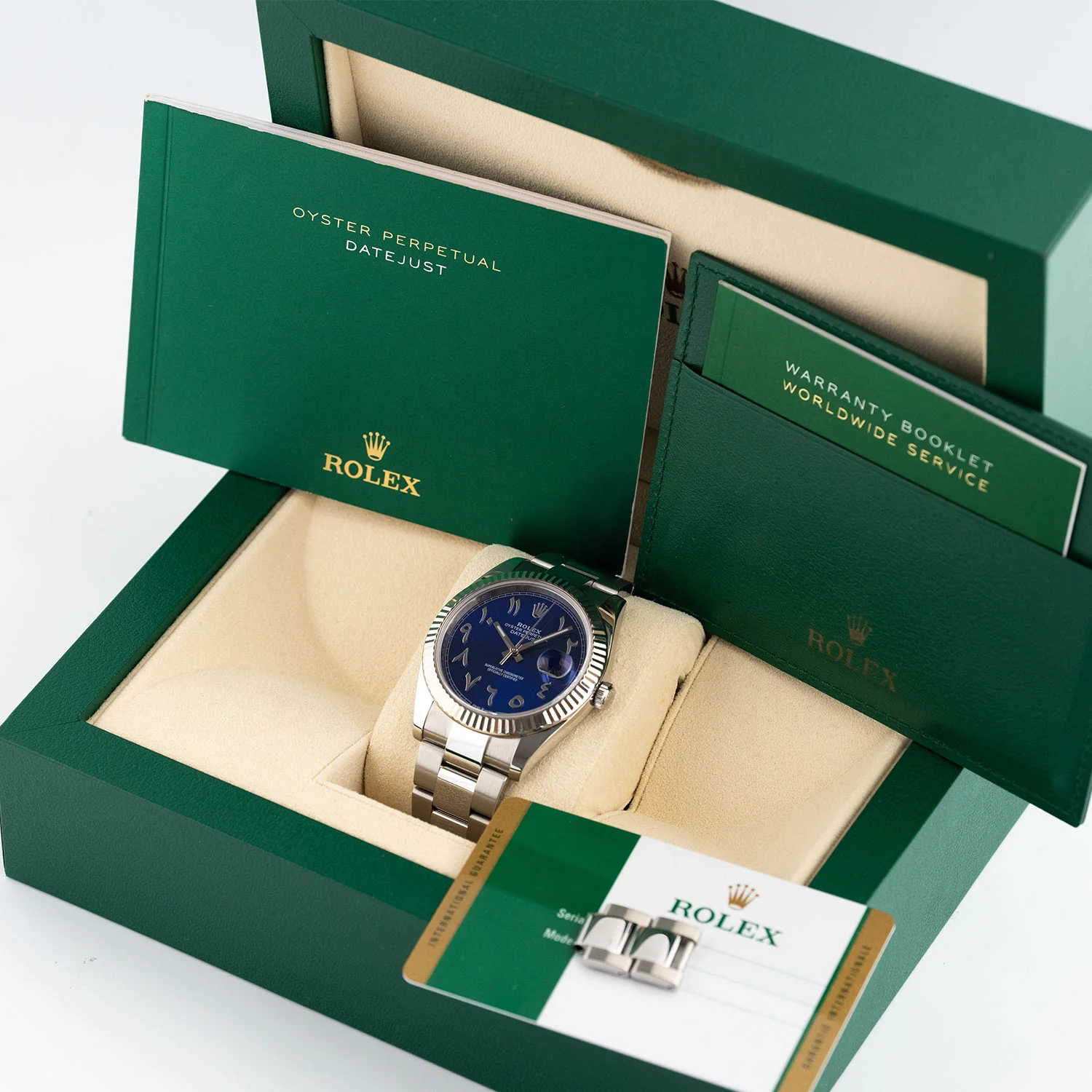 Datejust 41mm Blue Arabic Dial 2019 Oyster - 126334 - Image 5