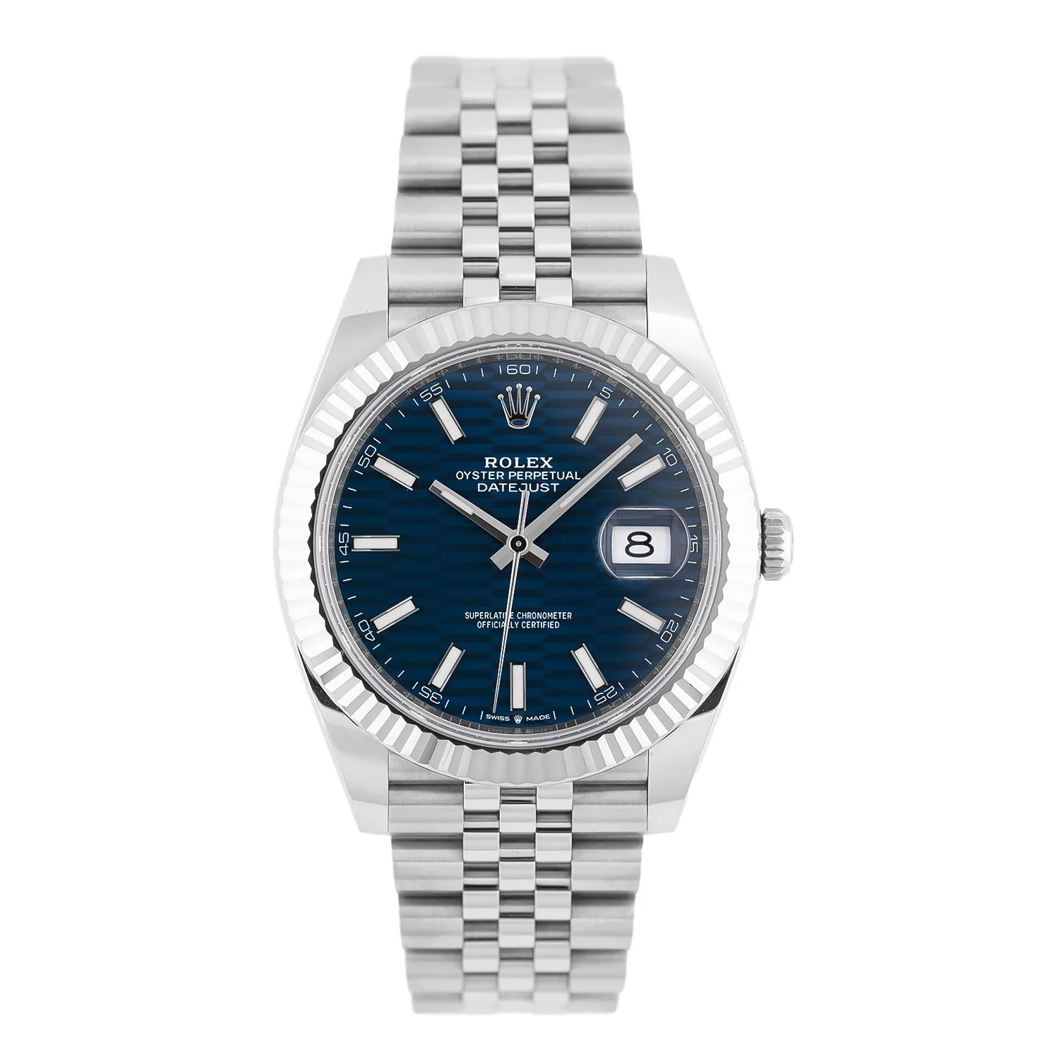Datejust 41mm Blue Motif Dial 2022 Jubilee - 126334