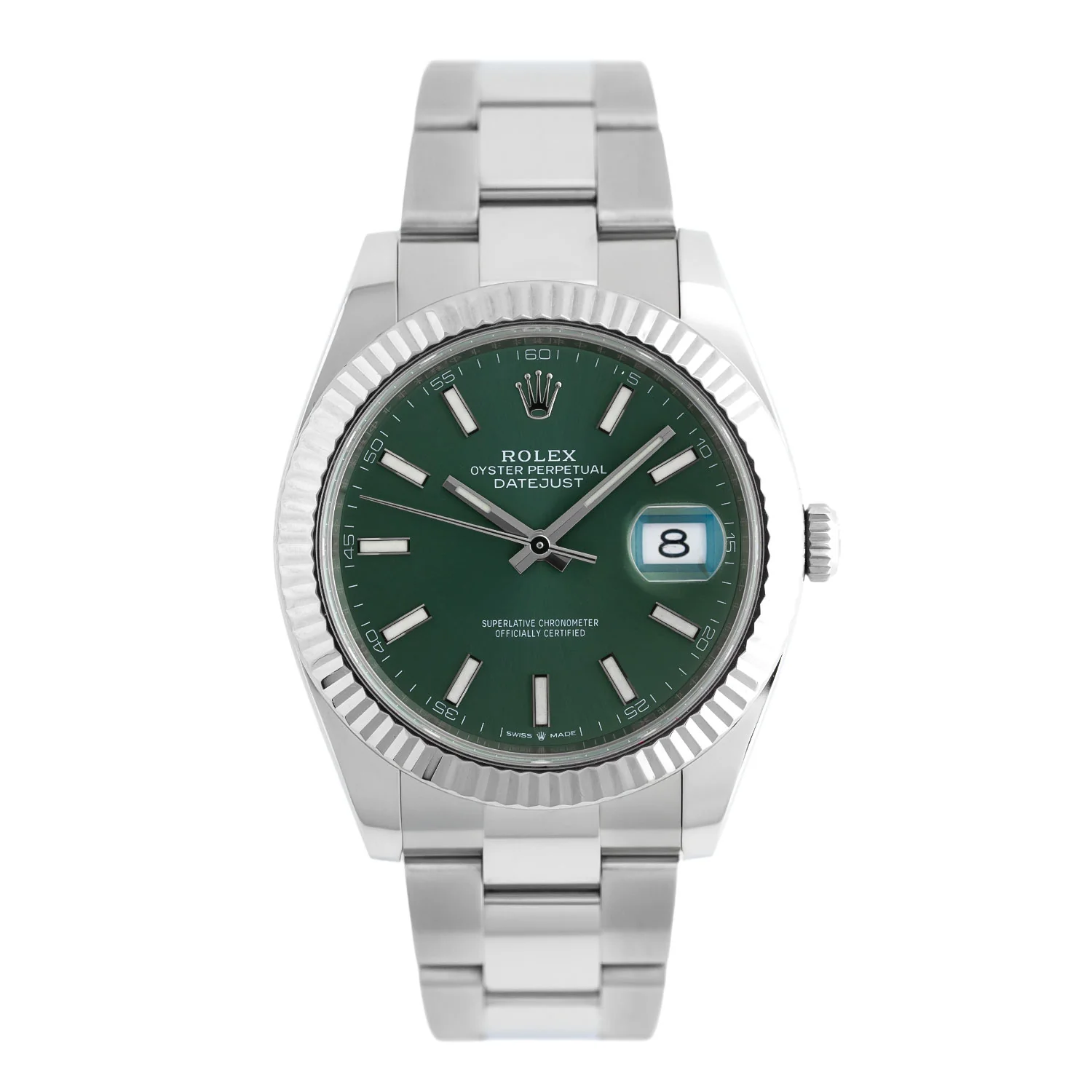 Datejust 41mm Green Dial Oyster 2022 - 126334