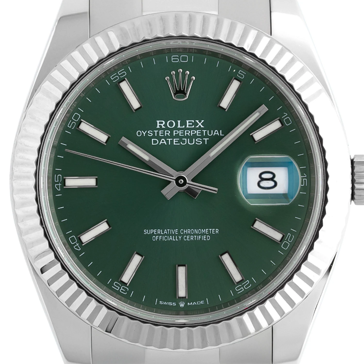Datejust 41mm Green Dial Oyster 2022 - 126334 - Image 2