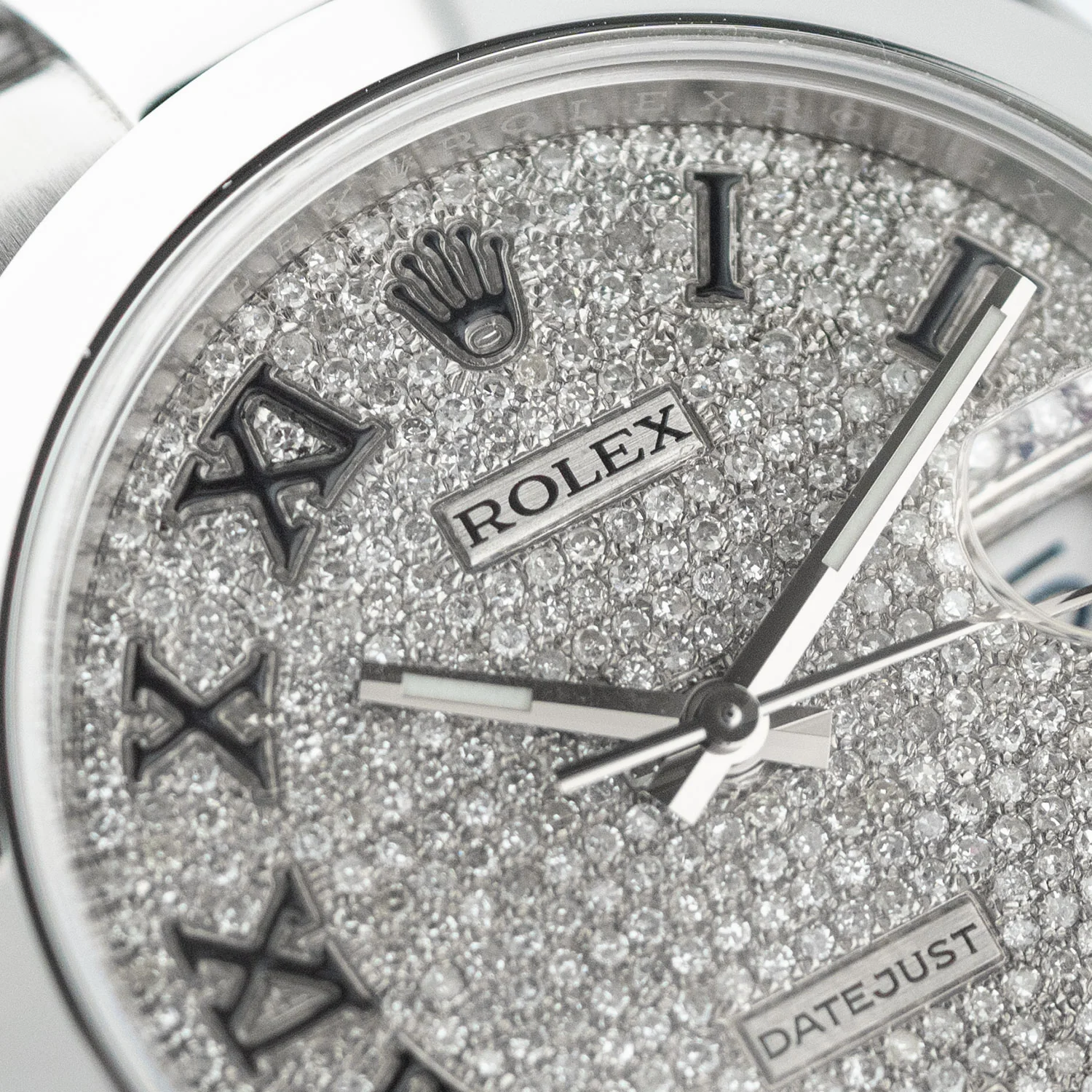 Datejust 41mm Roman Pave Diamond Dial 2018 - 126300 - Image 3