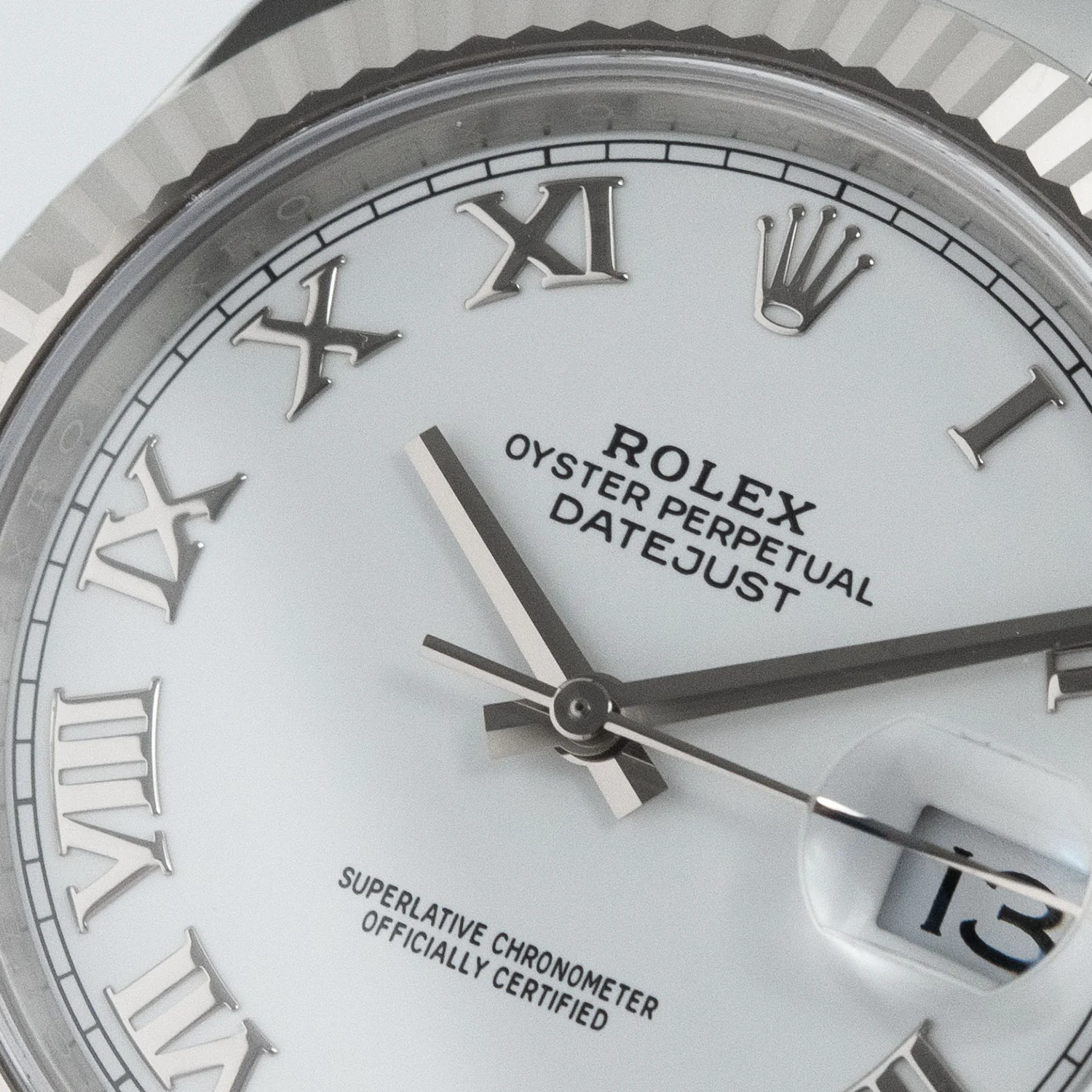Datejust 41mm White Roman Dial 2023 Oyster - 126334 - Image 3