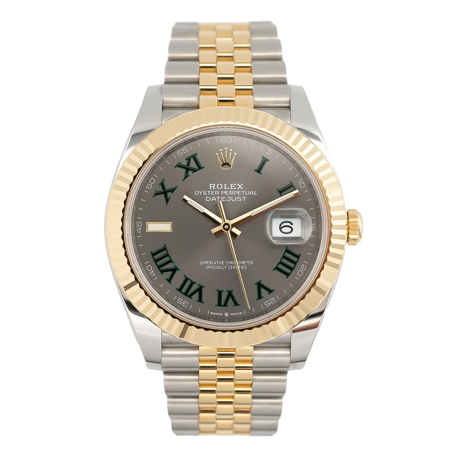 Datejust 41mm Wimbledon Dial Unworn 2026 Jubilee - 126333