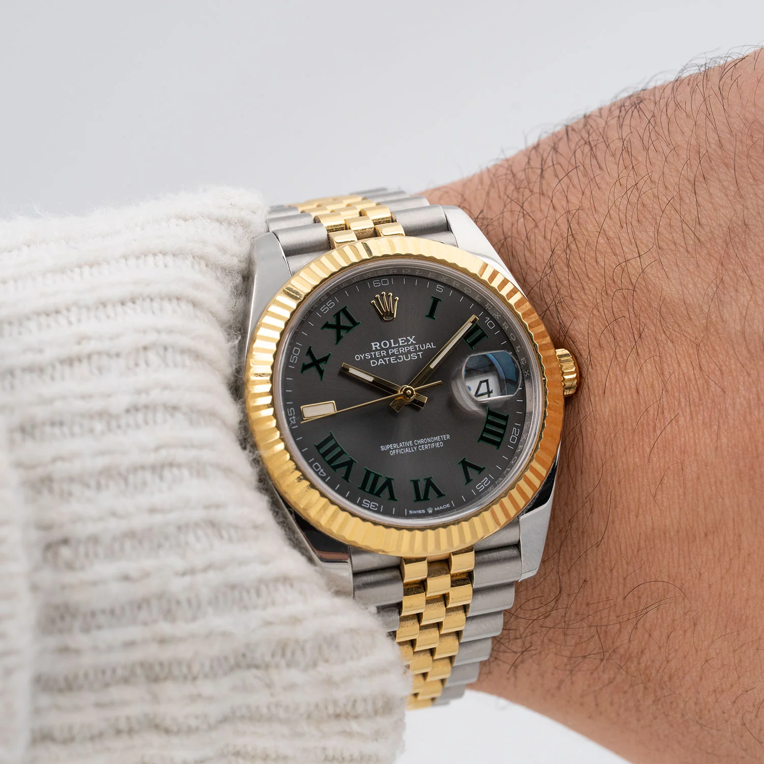 Datejust 41mm Wimbledon Dial Unworn 2026 Jubilee - 126333 - Image 4