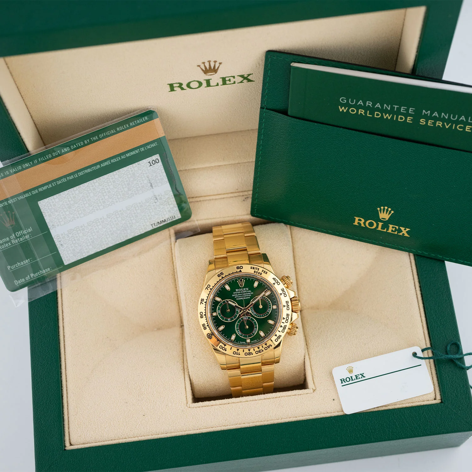 Daytona Chronograph John Mayer Green Dial LC100 2016 - 116508 - Image 6