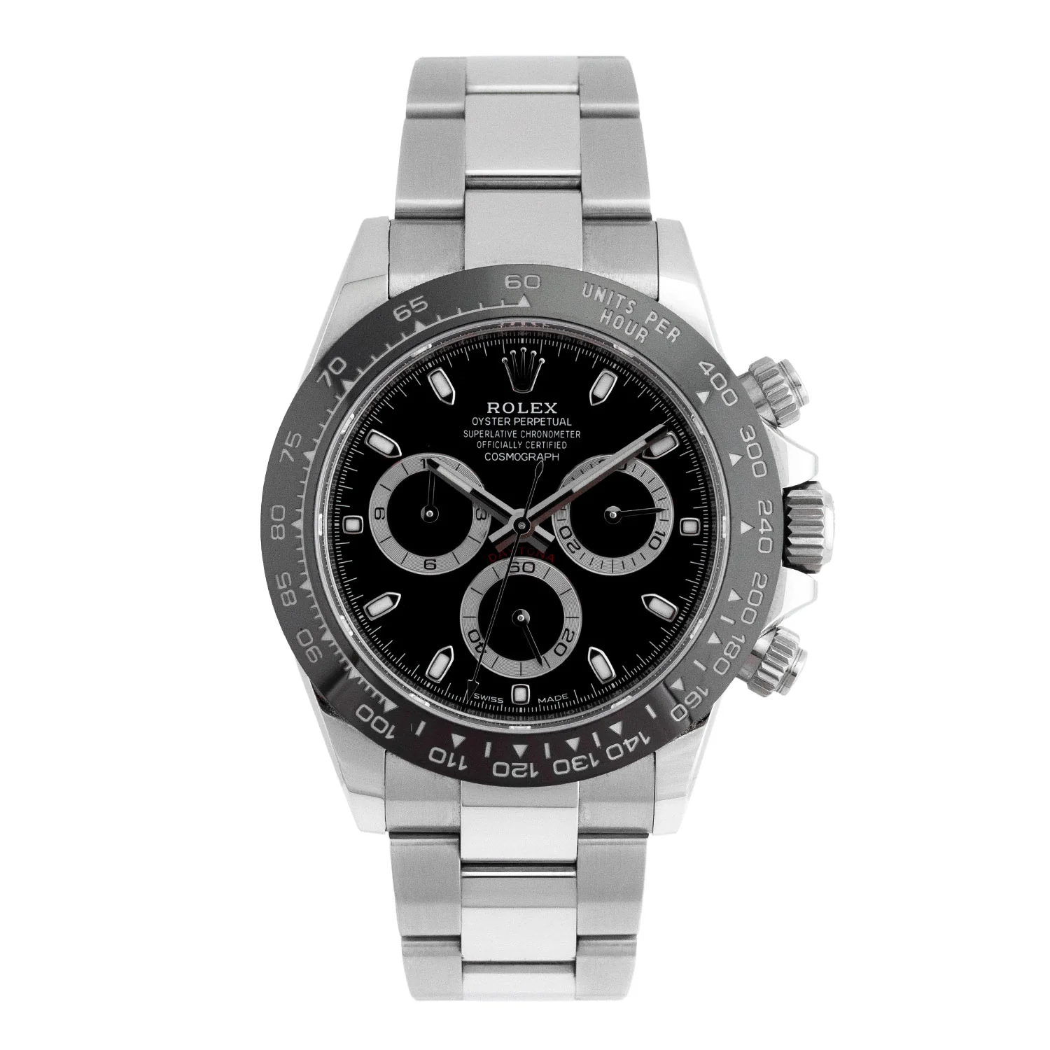 Daytona Cosmograph Black Dial 2017 - 116500LN