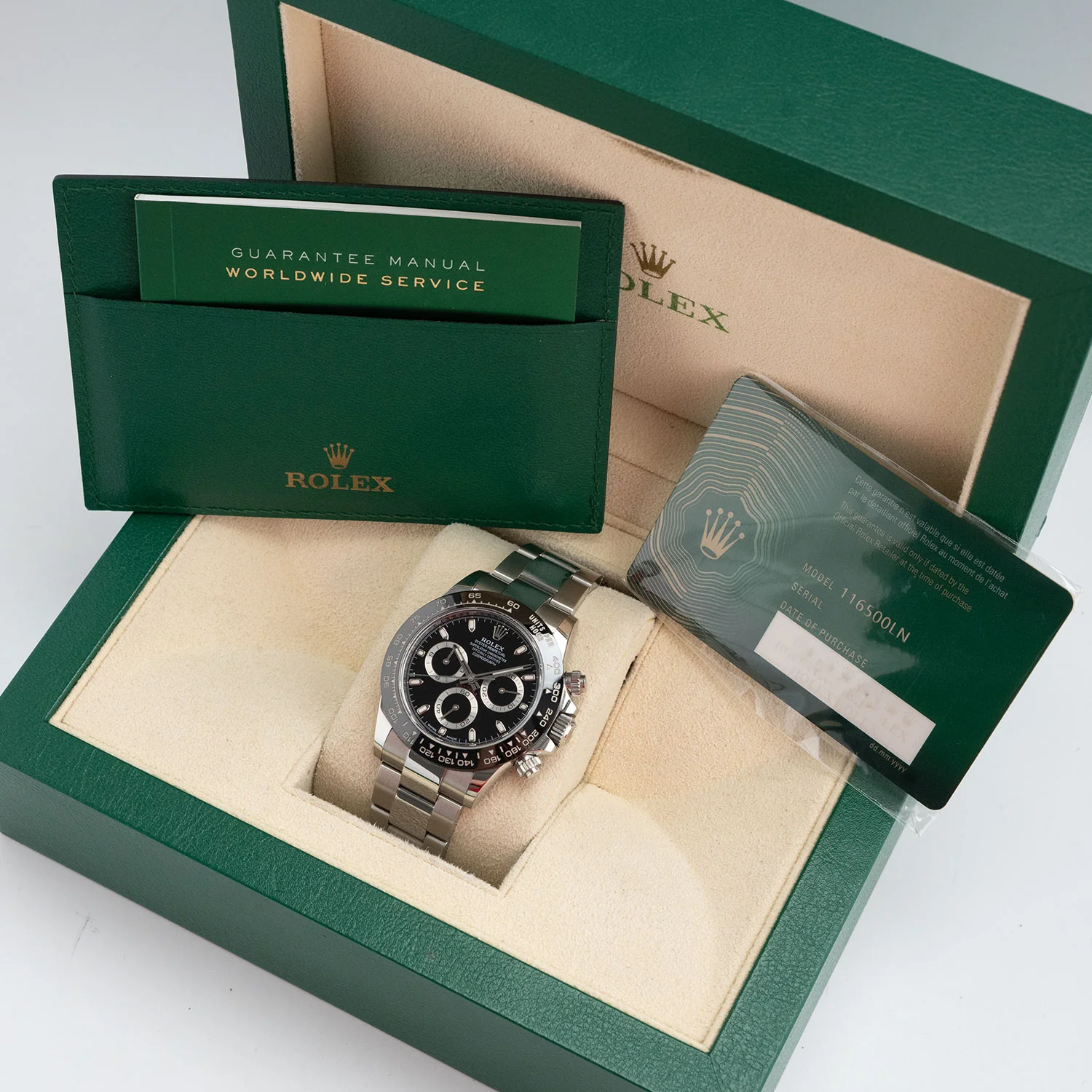 Daytona Cosmograph Black Dial 2022 - 116500LN - Image 5