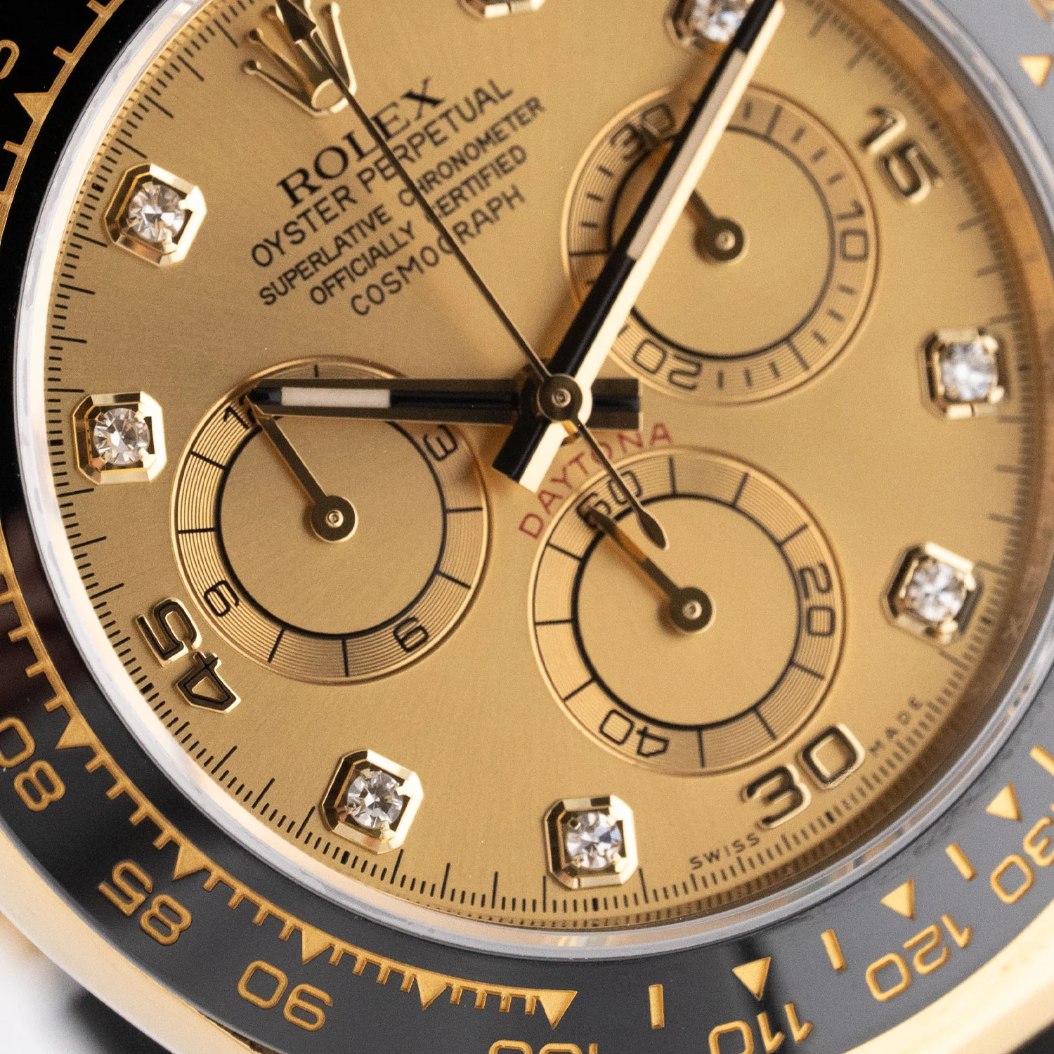 Daytona Oysterflex Golden Diamond Dial 2019 - 116518LN - Image 3