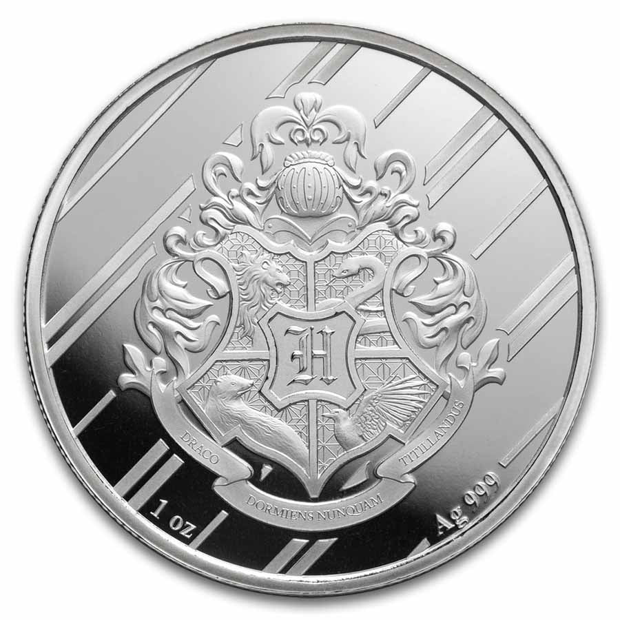 1 Unze Silber Harry Potter Houses Hufflepuff BU - Image 2