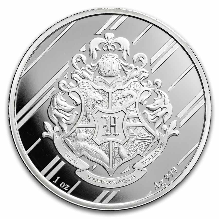 1 Unze Silber Harry Potter Houses Slytherin BU - Image 2