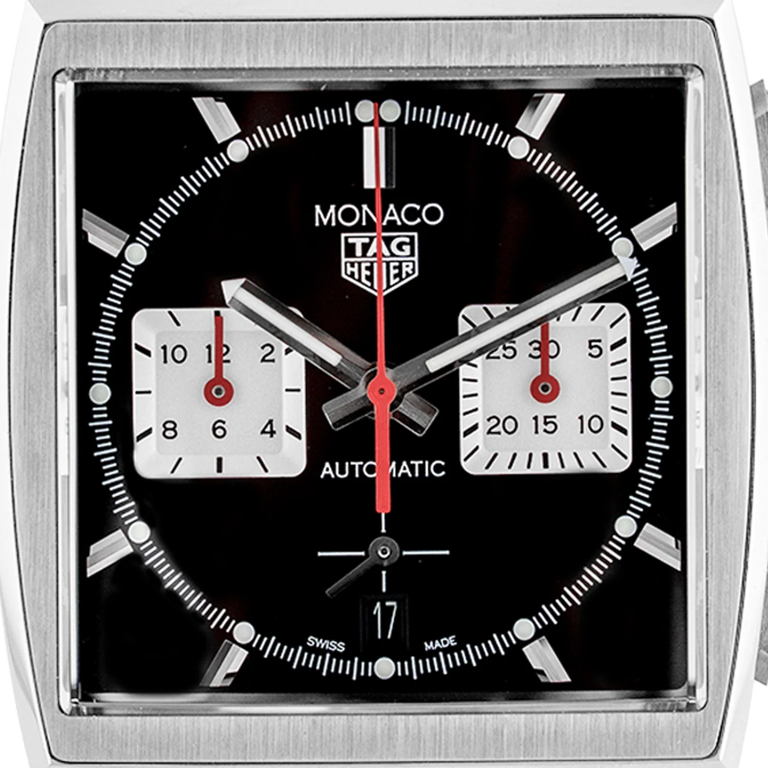 Monaco Stainless Steel Black Dial 39mm Automatic - CBL2113 - Image 2