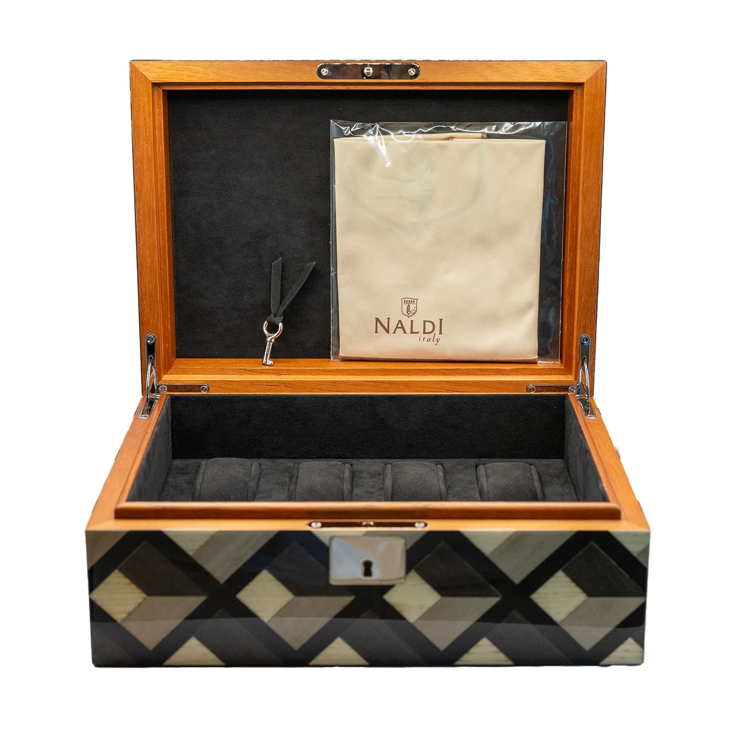 Naldi 8-Position Watch Case - Made In Italy