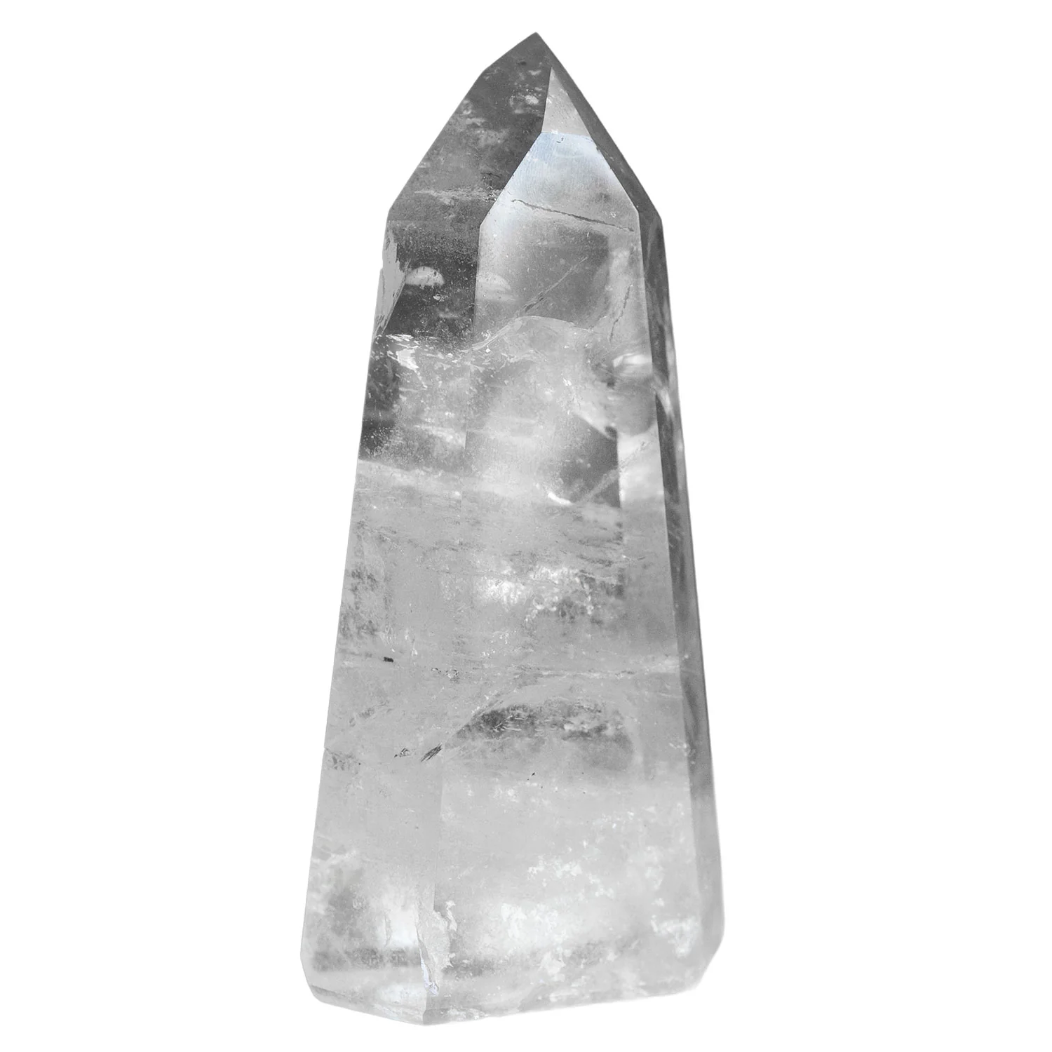 Natural Quartz Obelisk from Brazil - 400 - 499 grams