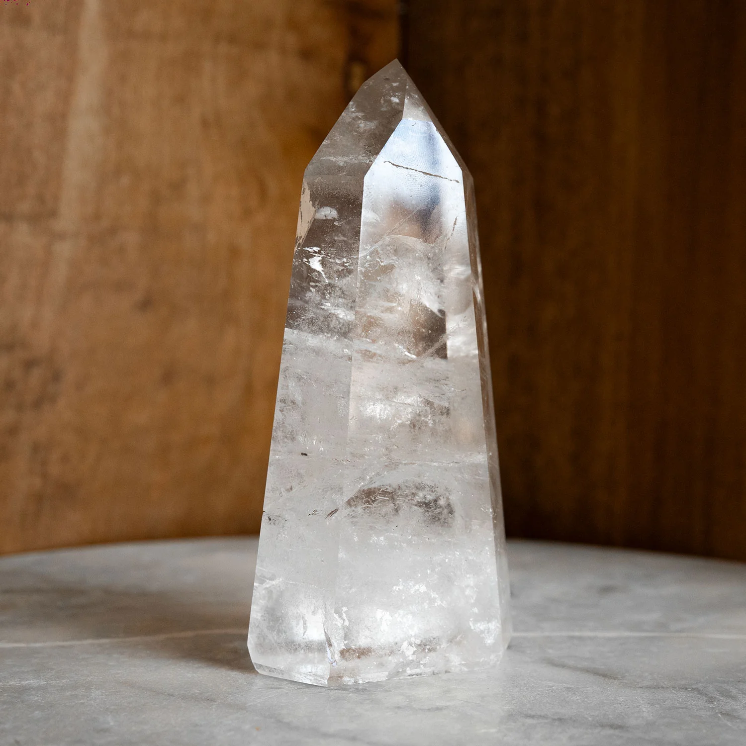 Natural Quartz Obelisk from Brazil - 400 - 499 grams - Image 3