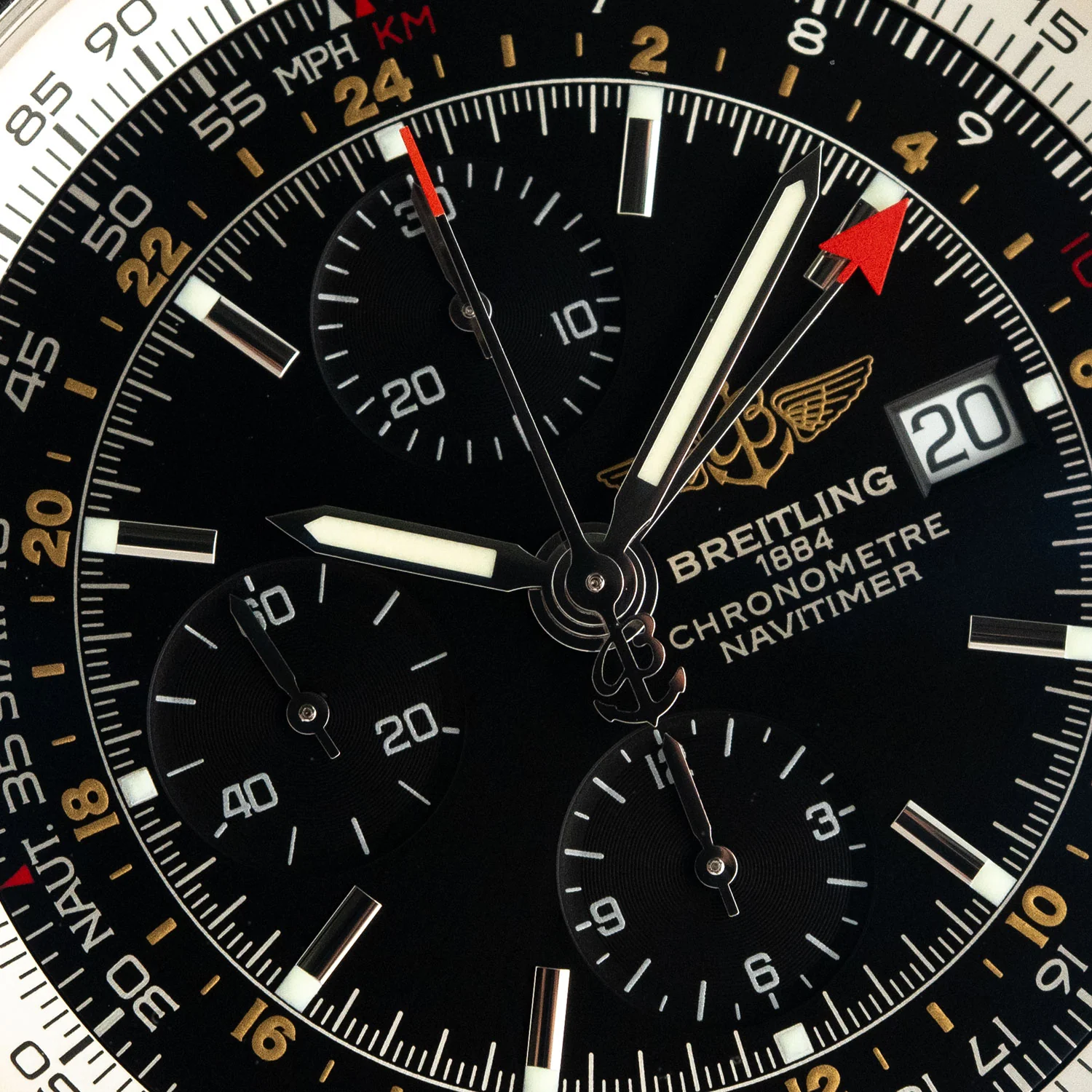 Navitimer World Black Dial 46mm 2012 - A24322 - Image 3