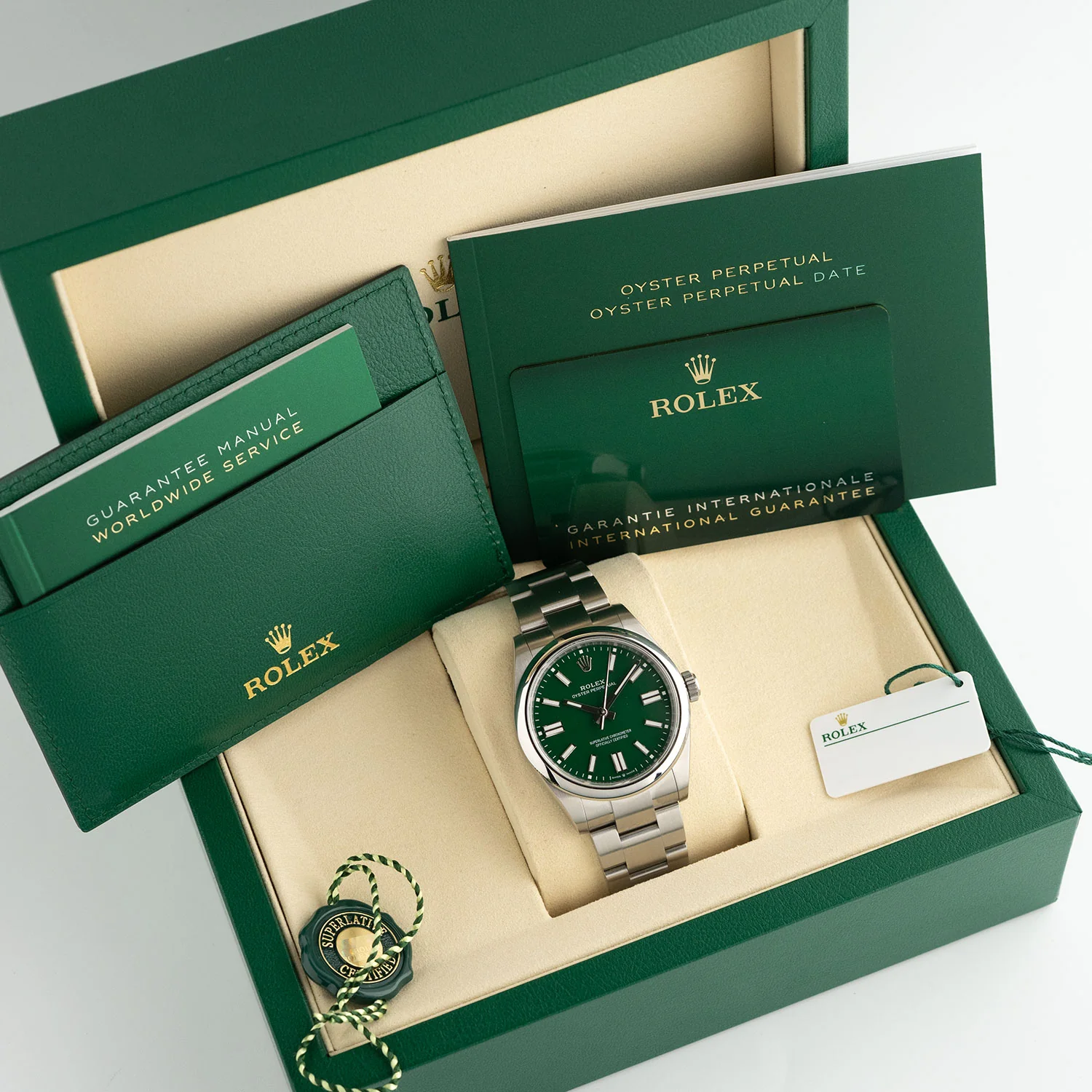 Oyster Perpetual 41mm Green Dial Unworn 2026 - 134300 - Image 5